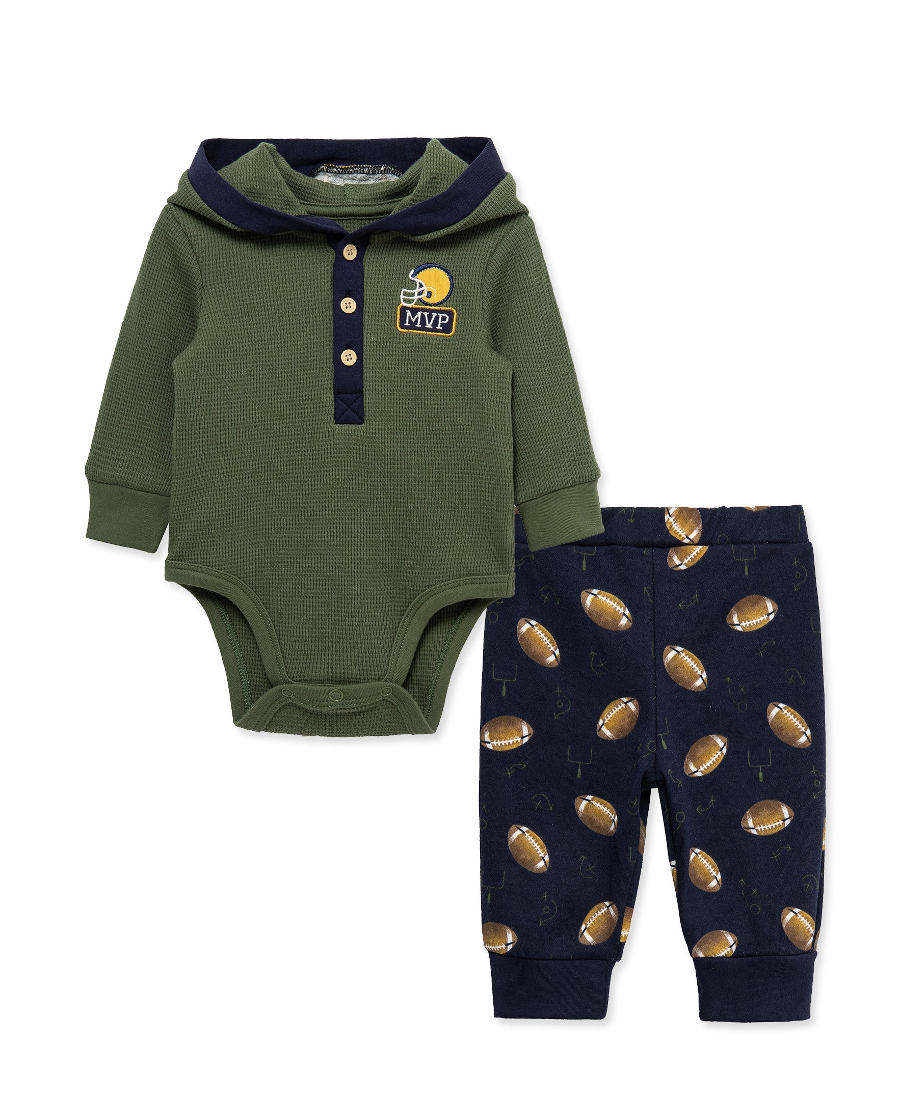 Football Bodysuit & Pant Set - Little Me