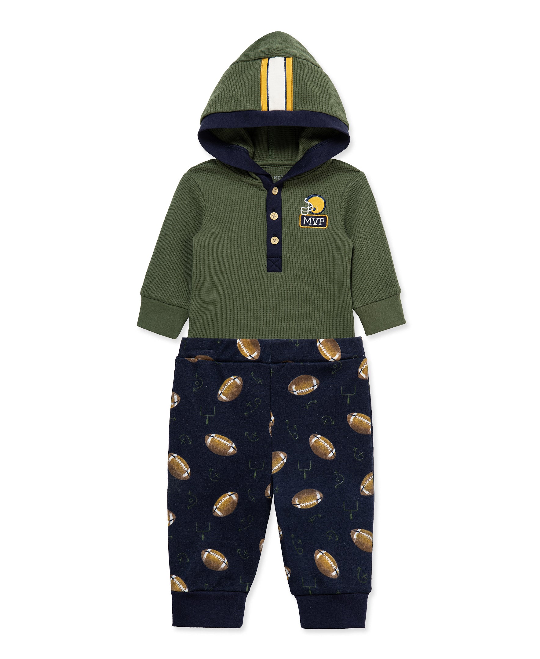 Football Bodysuit & Pant Set - Little Me