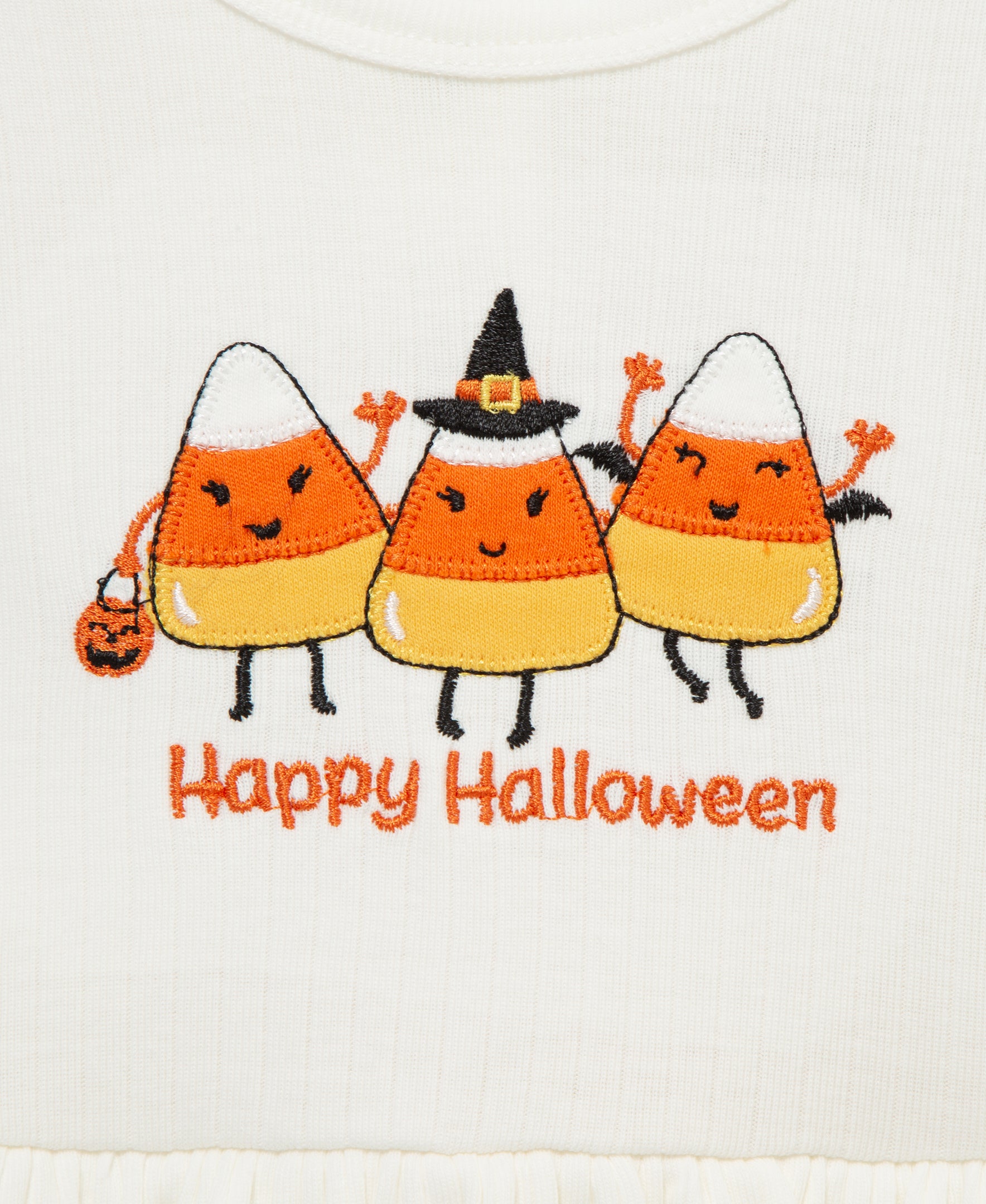 Candy Corn Bodysuit & Pant Set (3M-12M) - Little Me