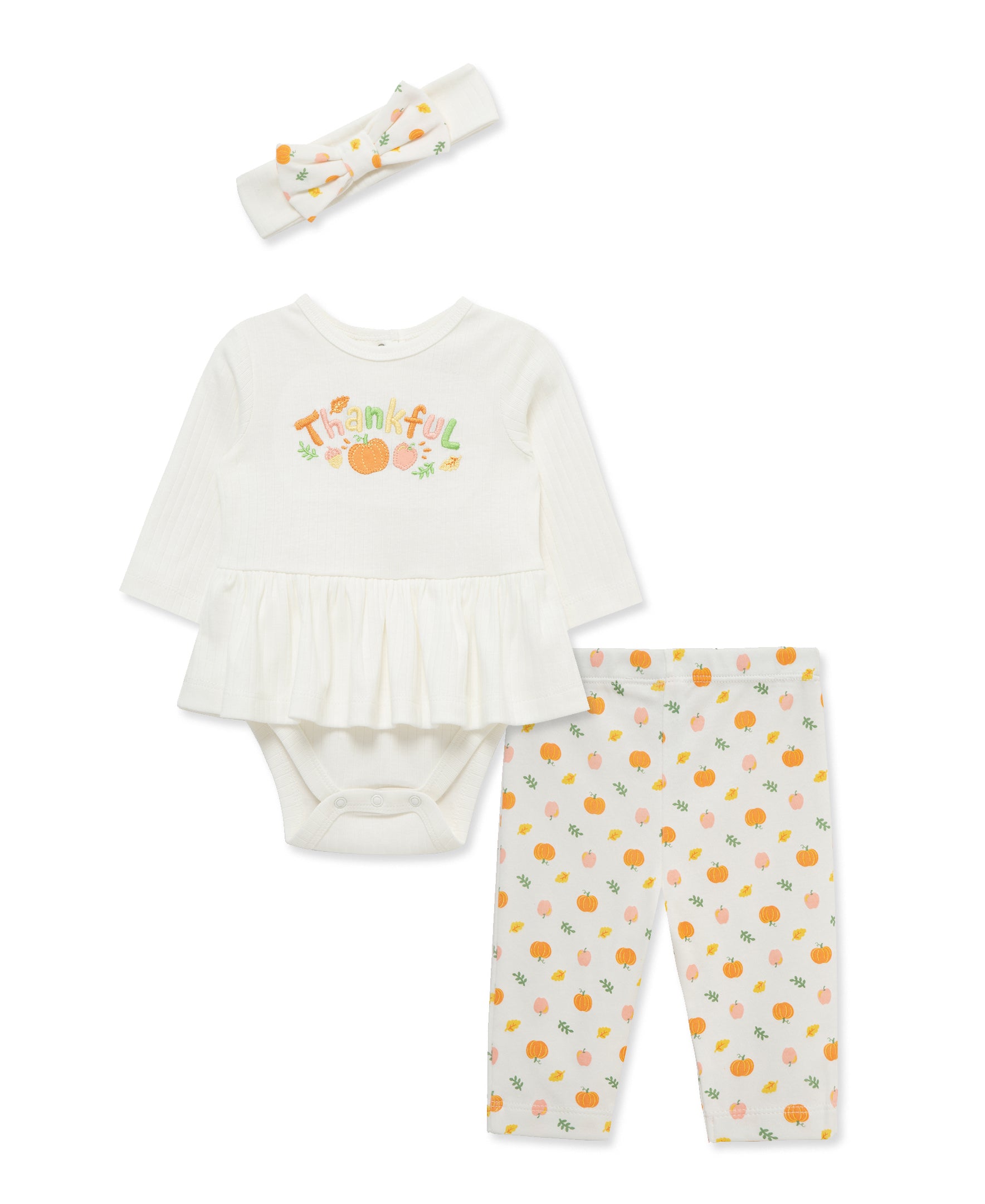 Thankful Bodysuit & Pant Set (3M-12M) - Little Me