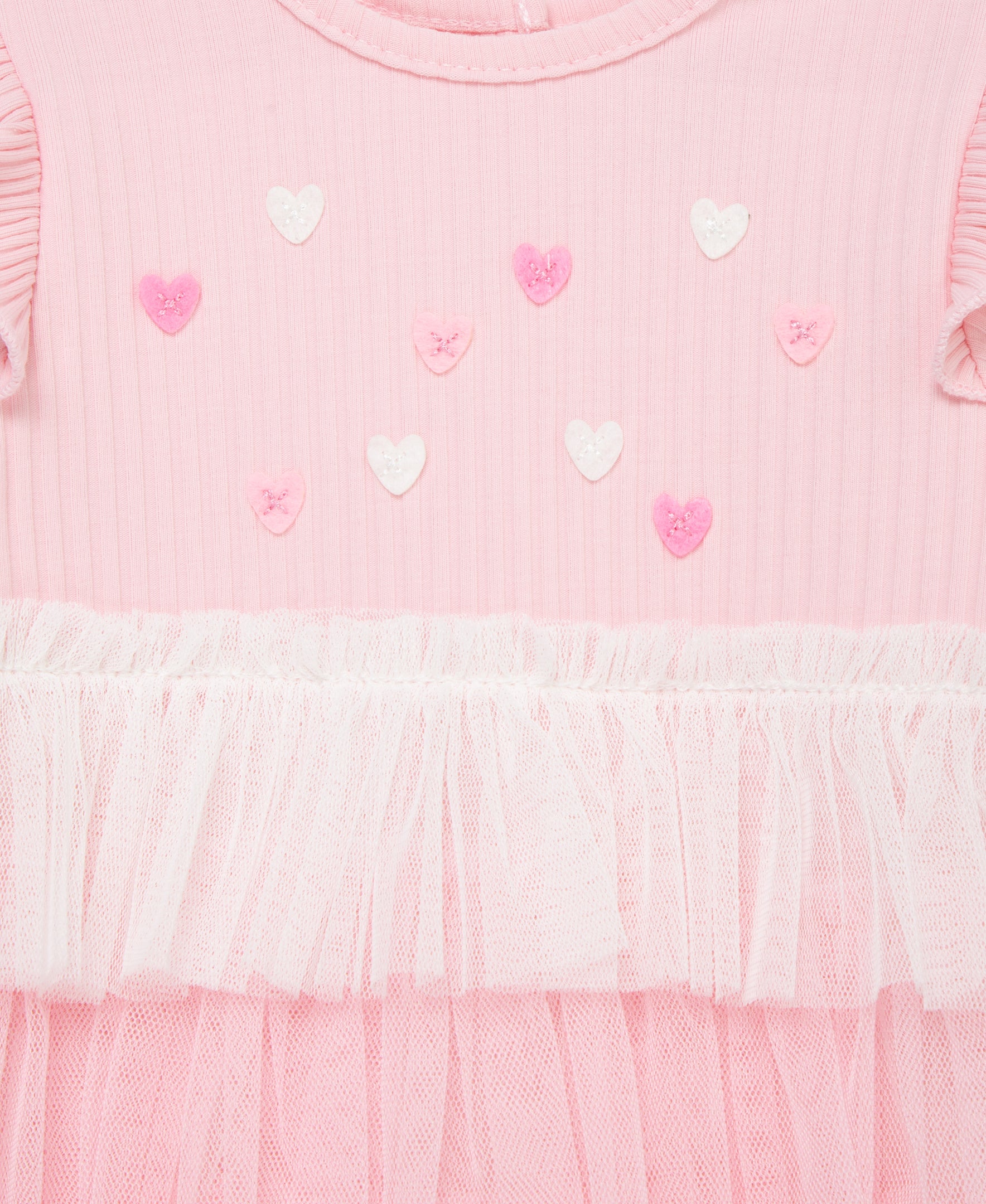 Hearts Ombre Tutu & Headband Set (3M-12M) - Little Me