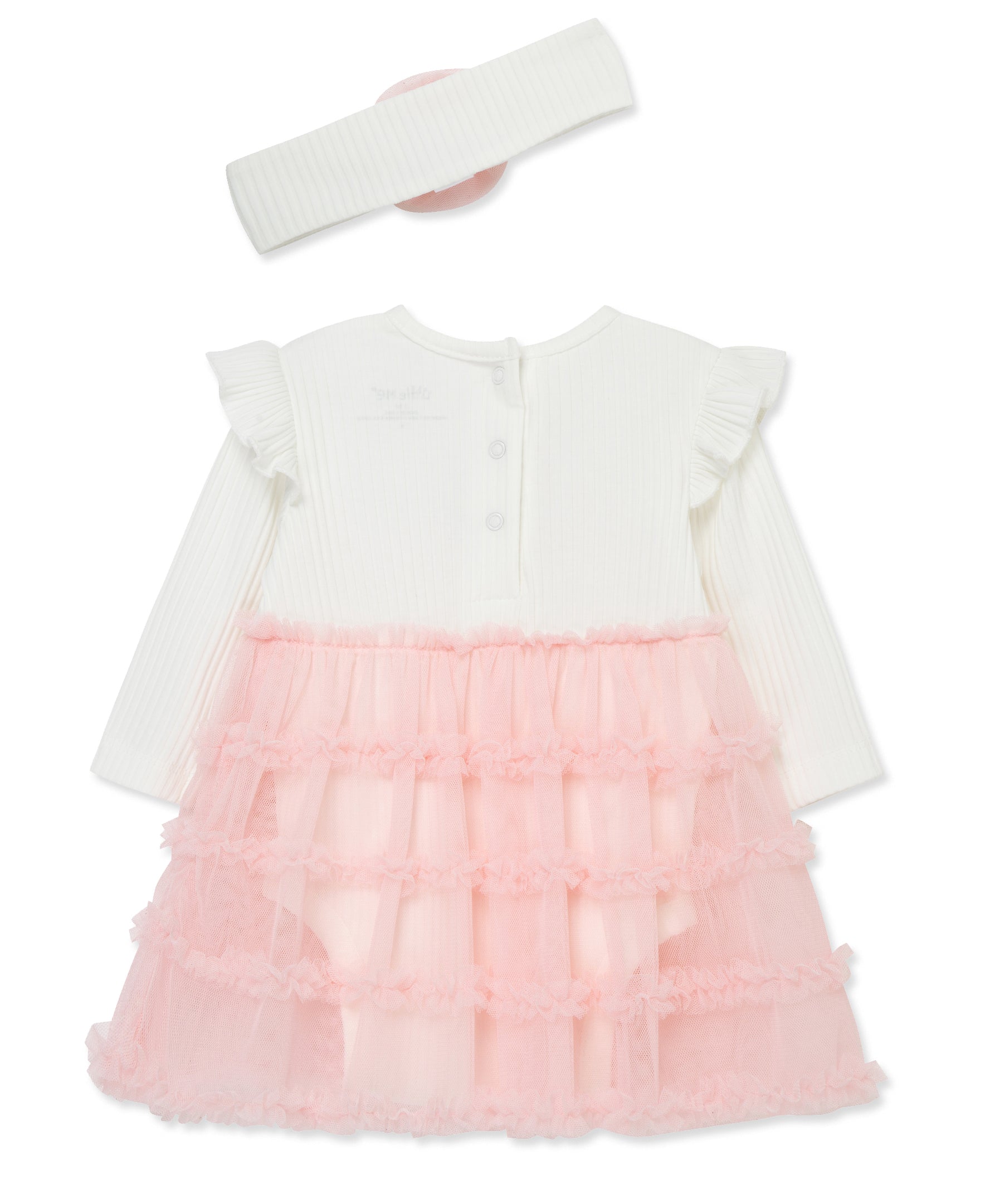 Blossoms Tutu & Headband Set (3M-12M) - Little Me