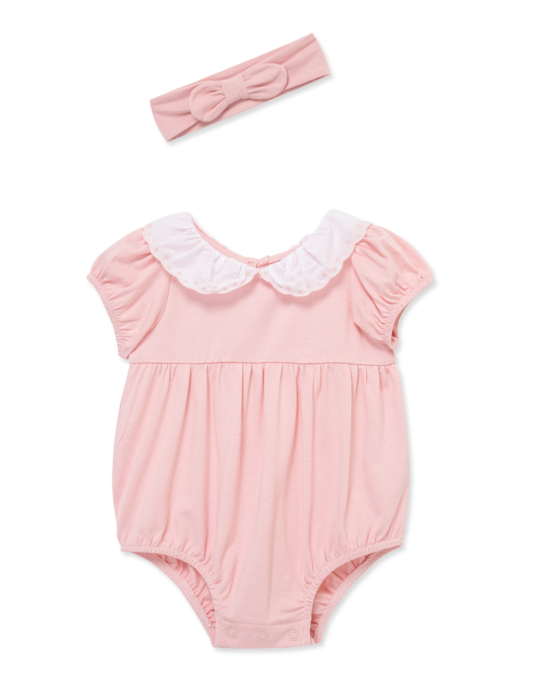 Candy Scallop Collar Bubble & Headband