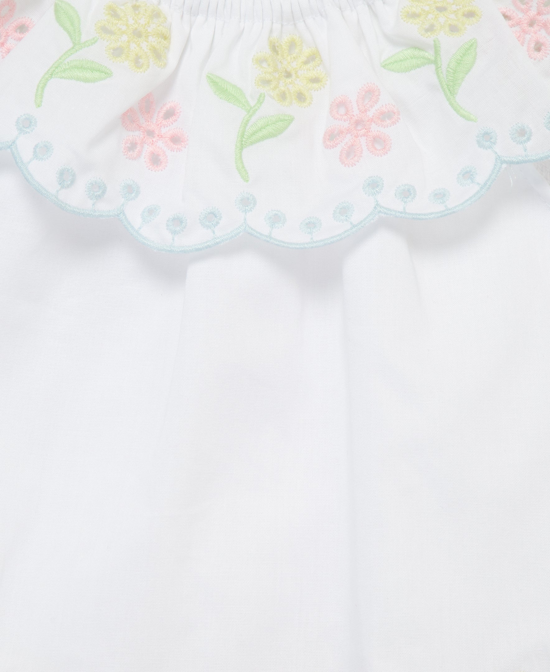 Multi Eyelet Woven 2-Piece Sunsuit & Headband