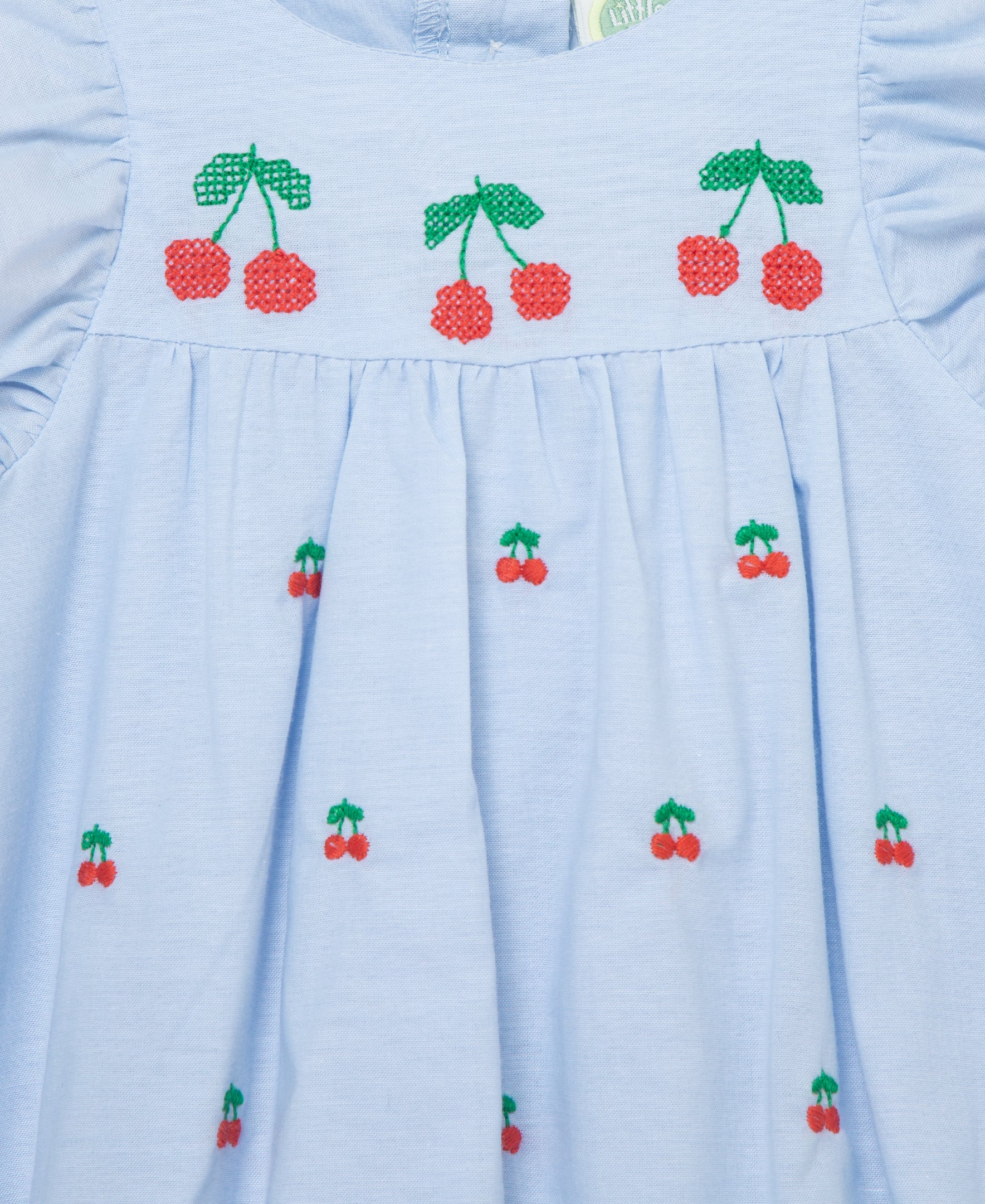 Cherries Woven Bubble & Headband