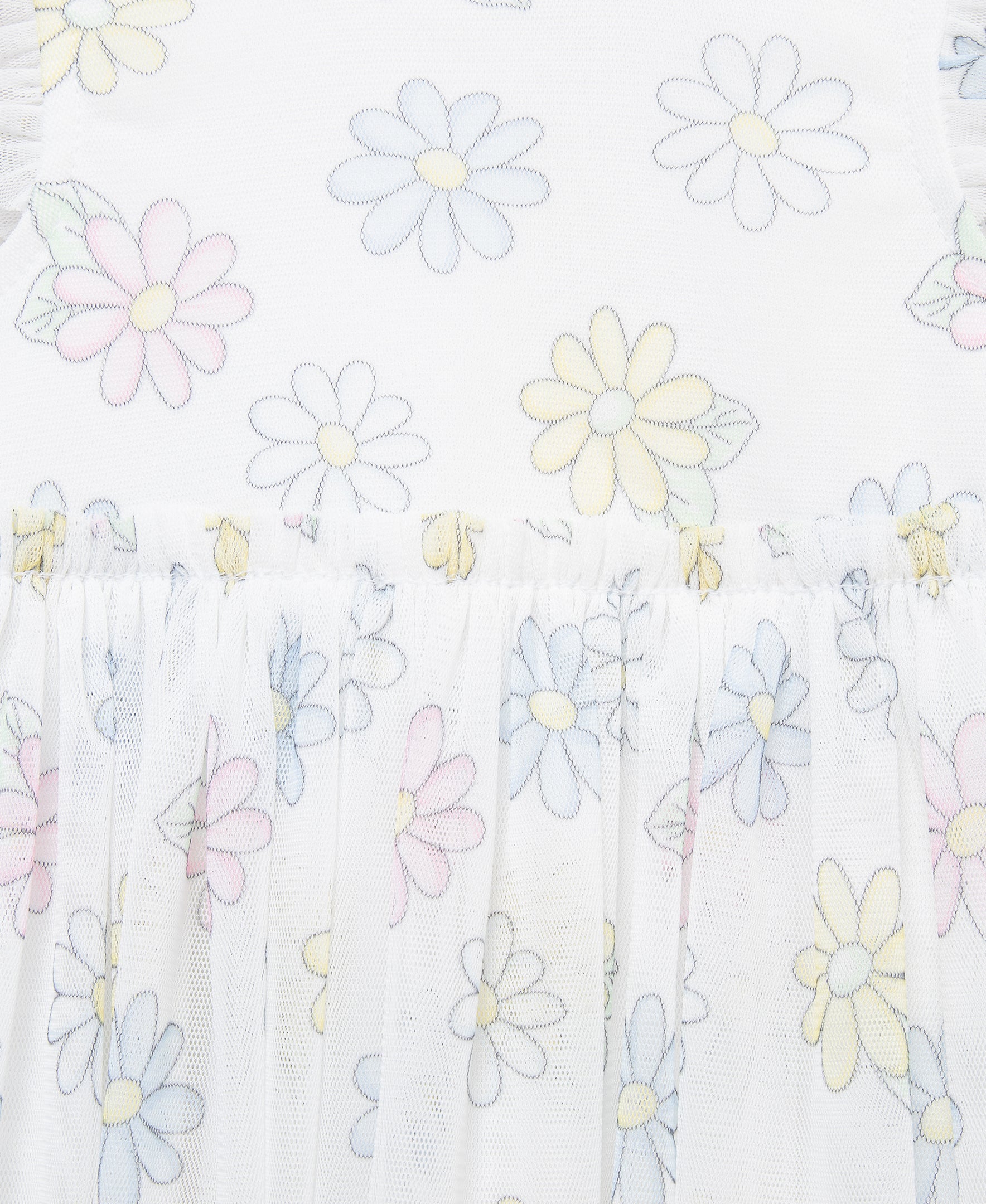 Daisies Tutu Popover & Headband