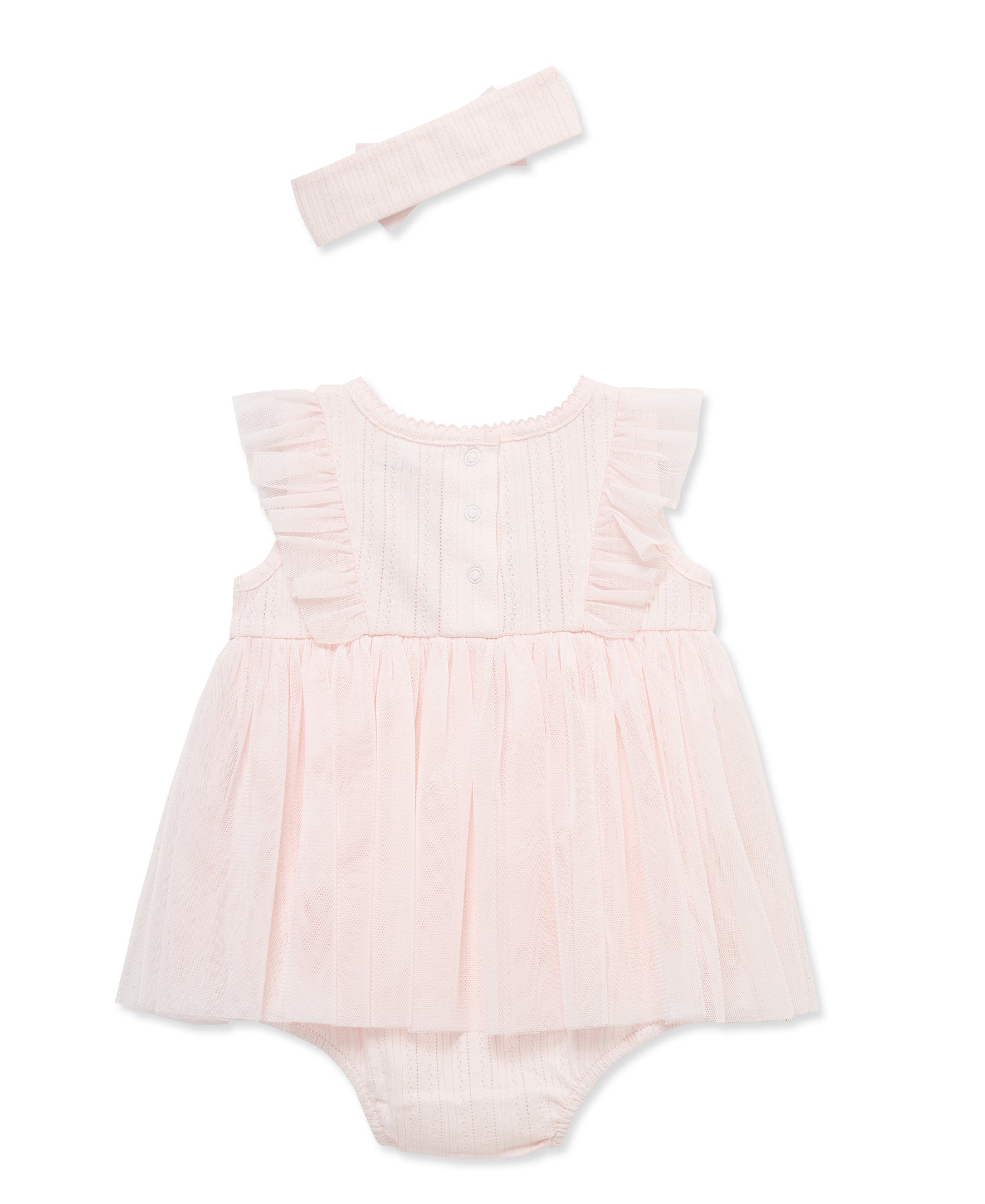 Strawberry Tutu Popover & Headband