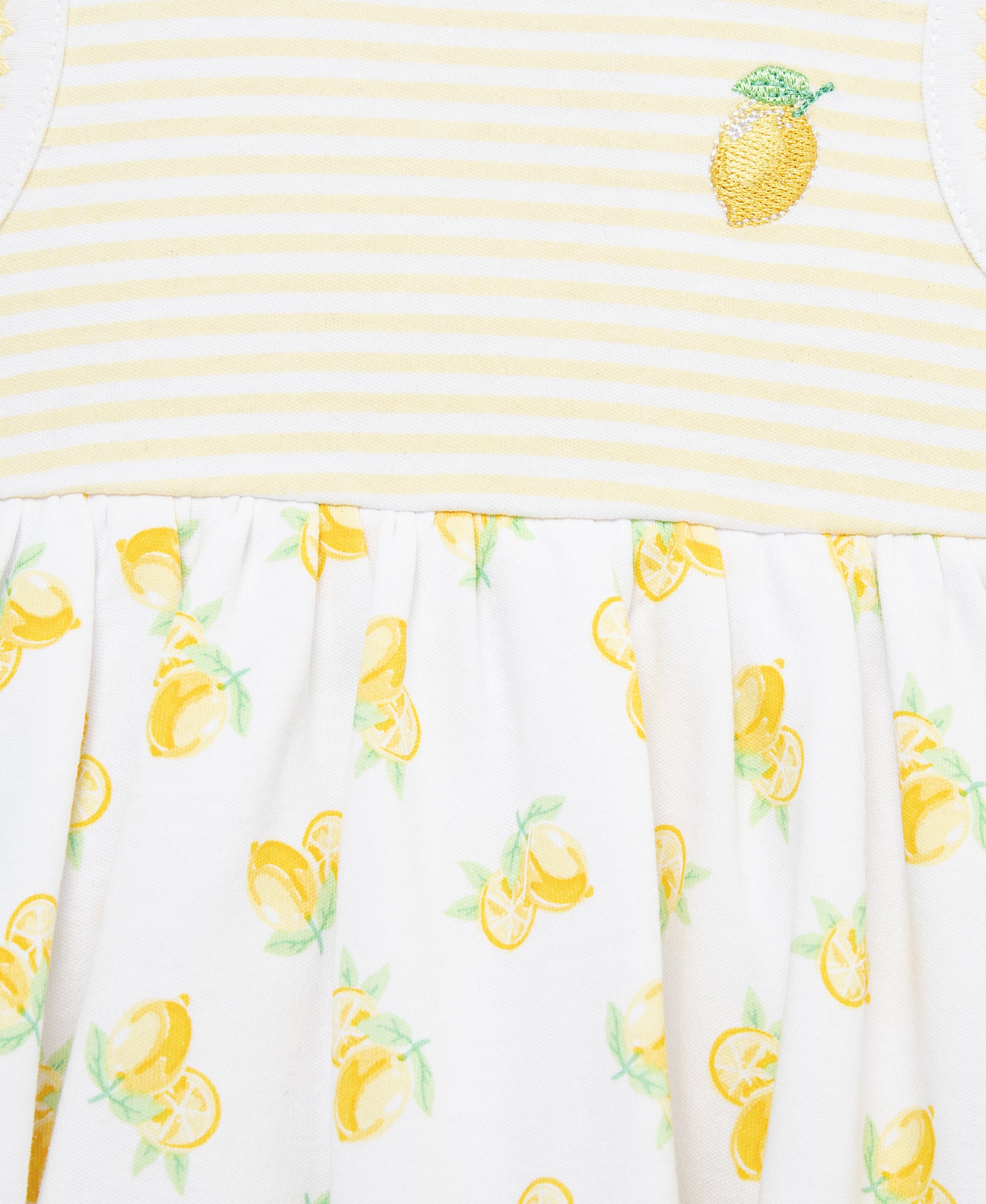 Lemons Knit Popover & Hat