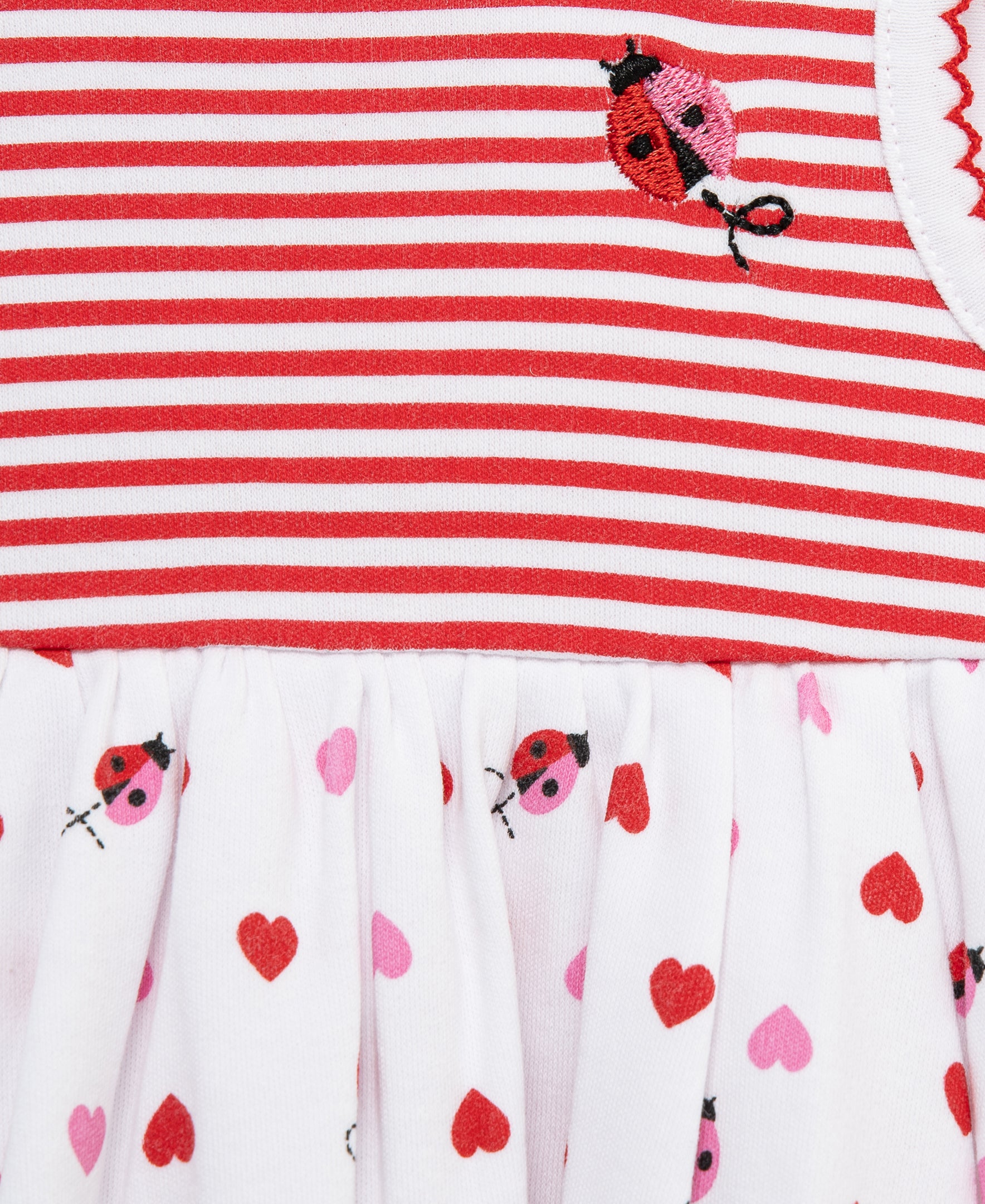 Ladybugs Knit Popover & Hat