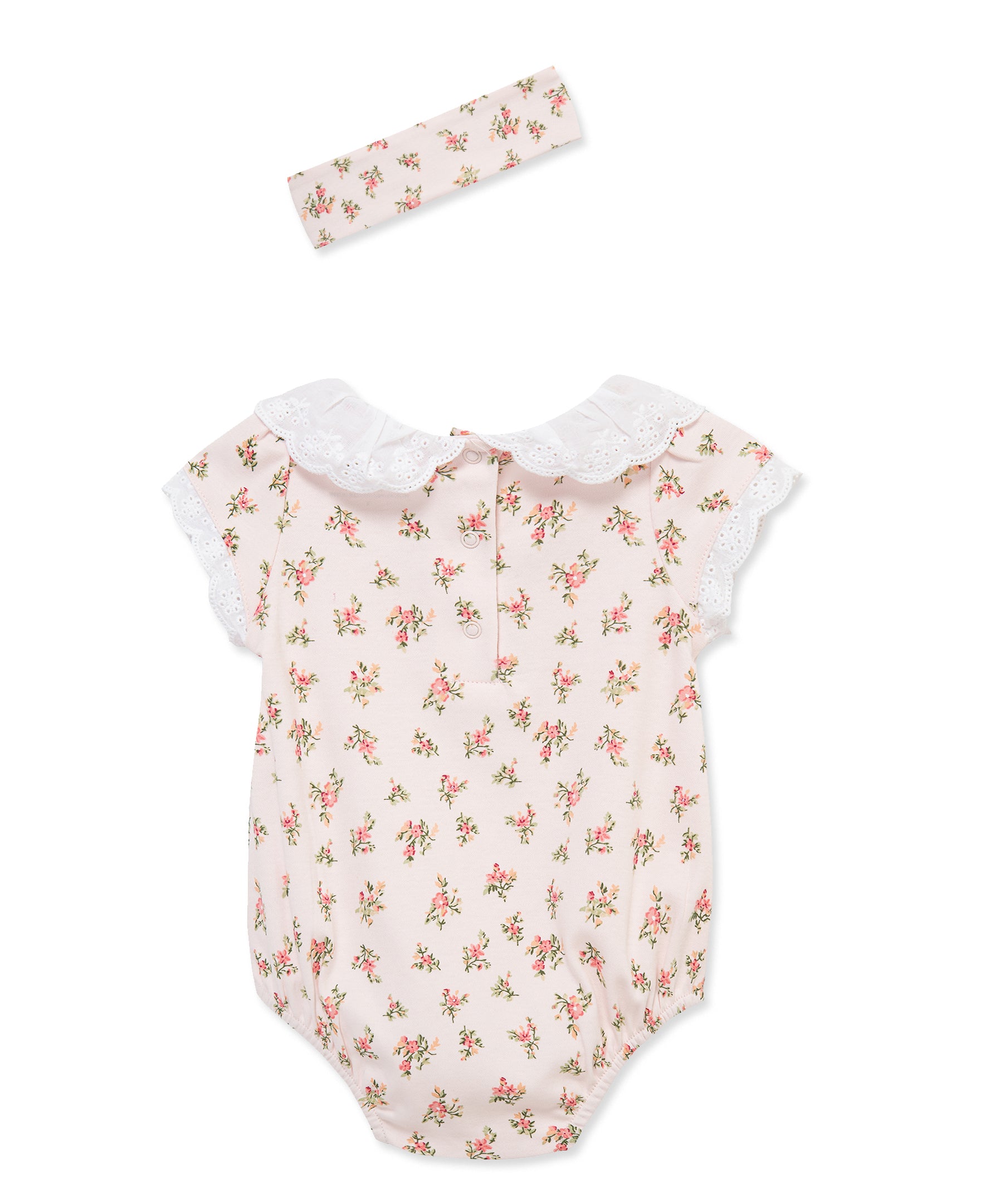 Ditsy Knit Bubble & Headband