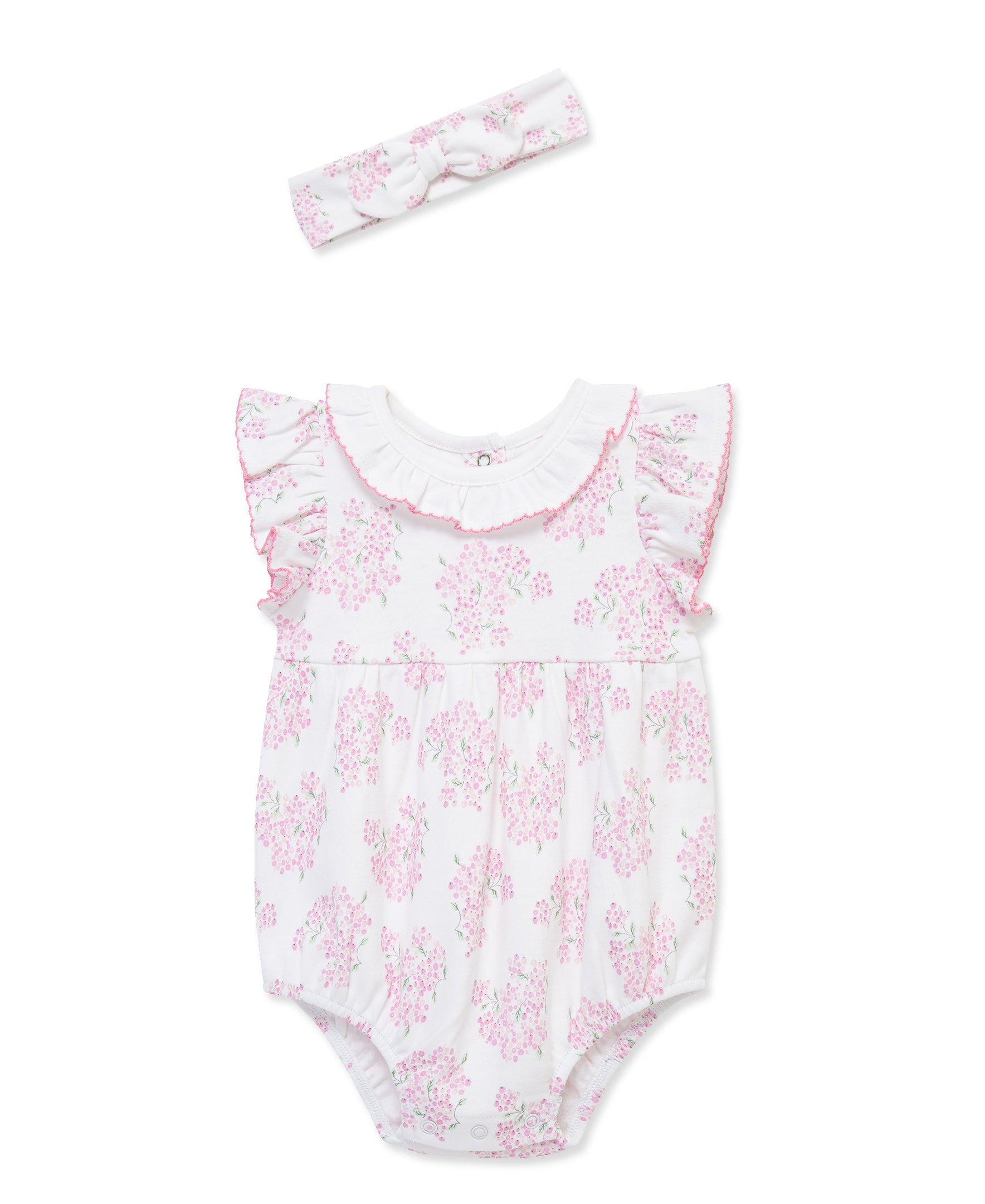 Hydrangea Knit Bubble & Headband