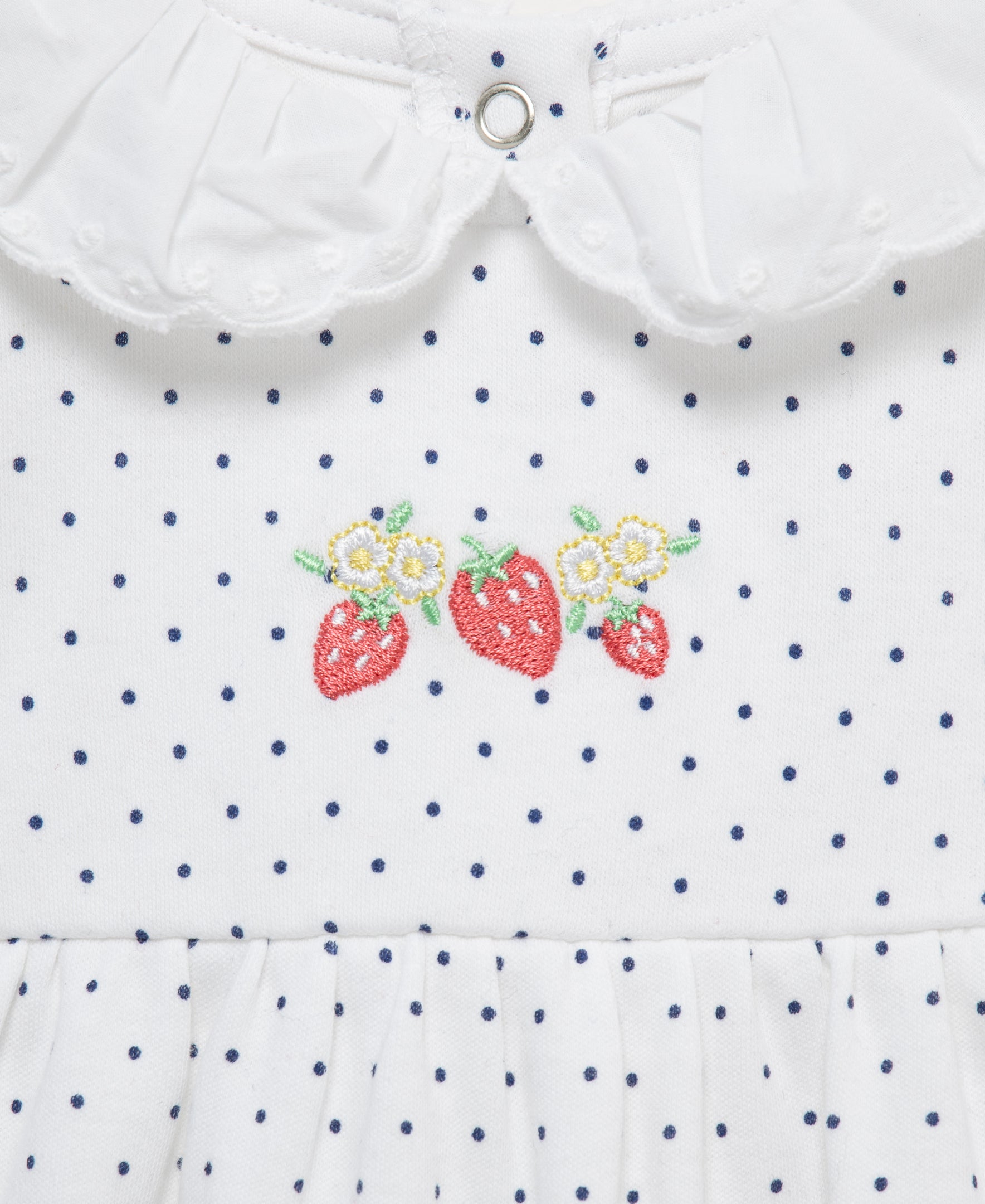 Strawberry Knit Bubble & Headband