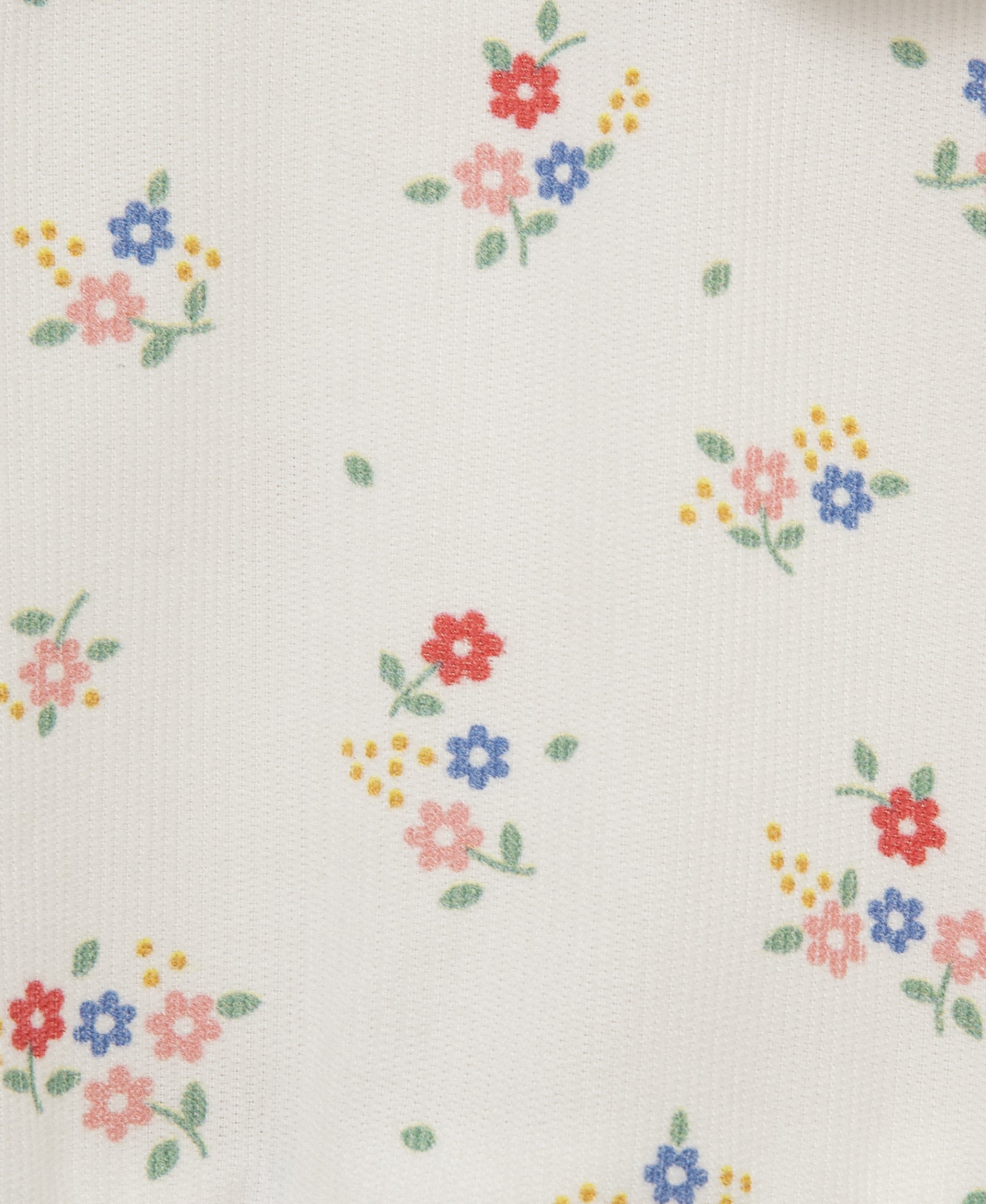 Floral Woven Bubble Set - Little Me