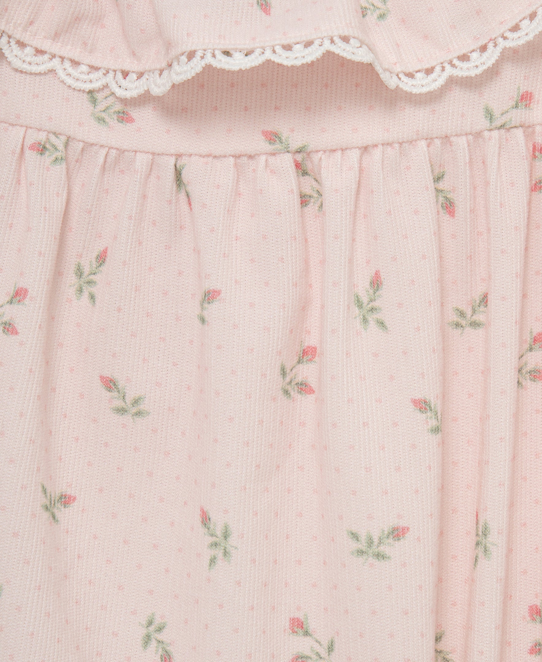 Rosebud Woven Bubble Set - Little Me
