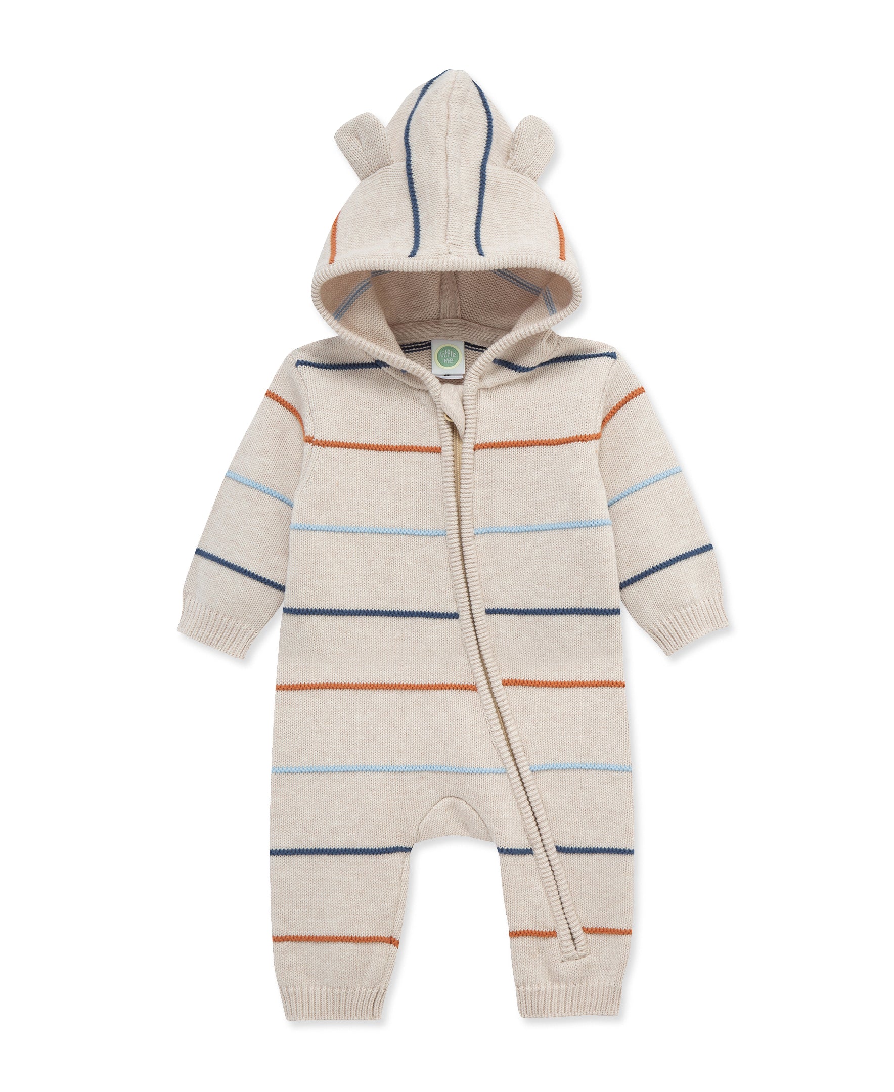 Thin Striped Coverall (3M-9M - Little Me