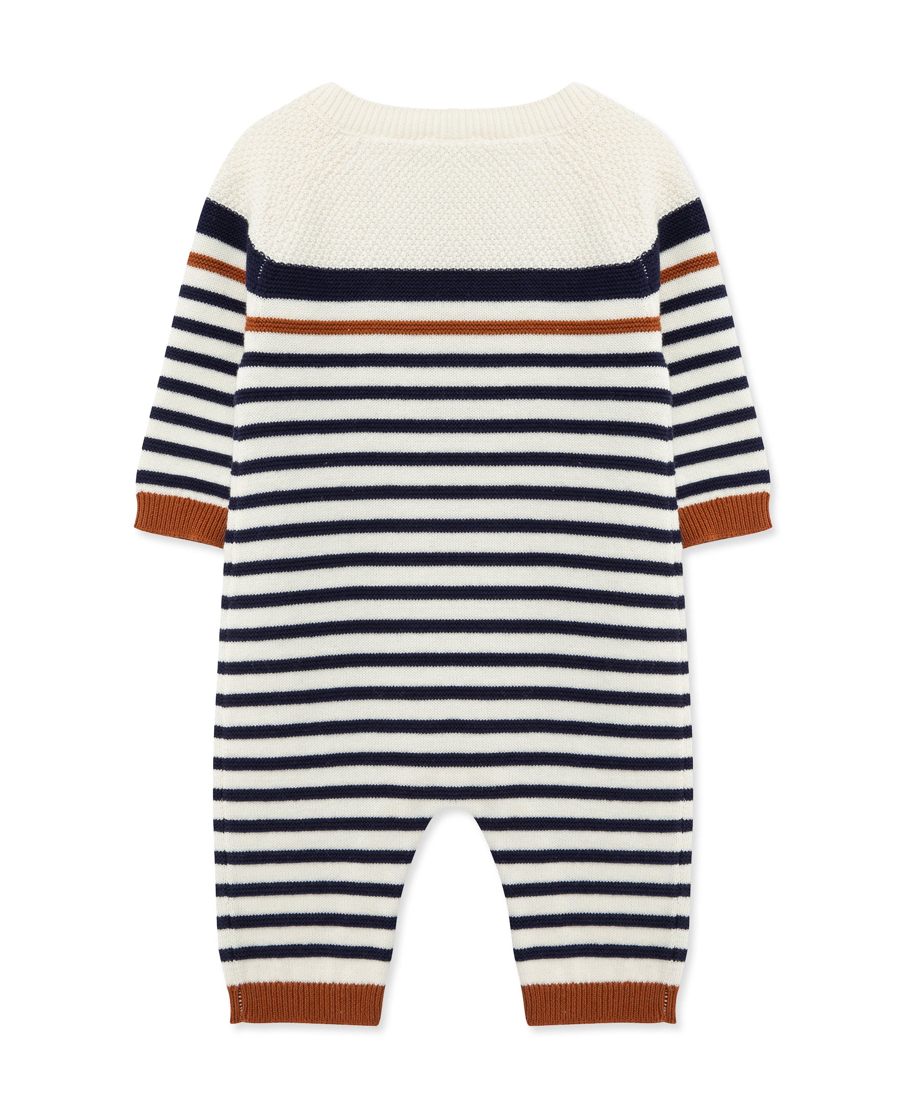 Block Stripe Sweater Coverall (3M-9M - Little Me