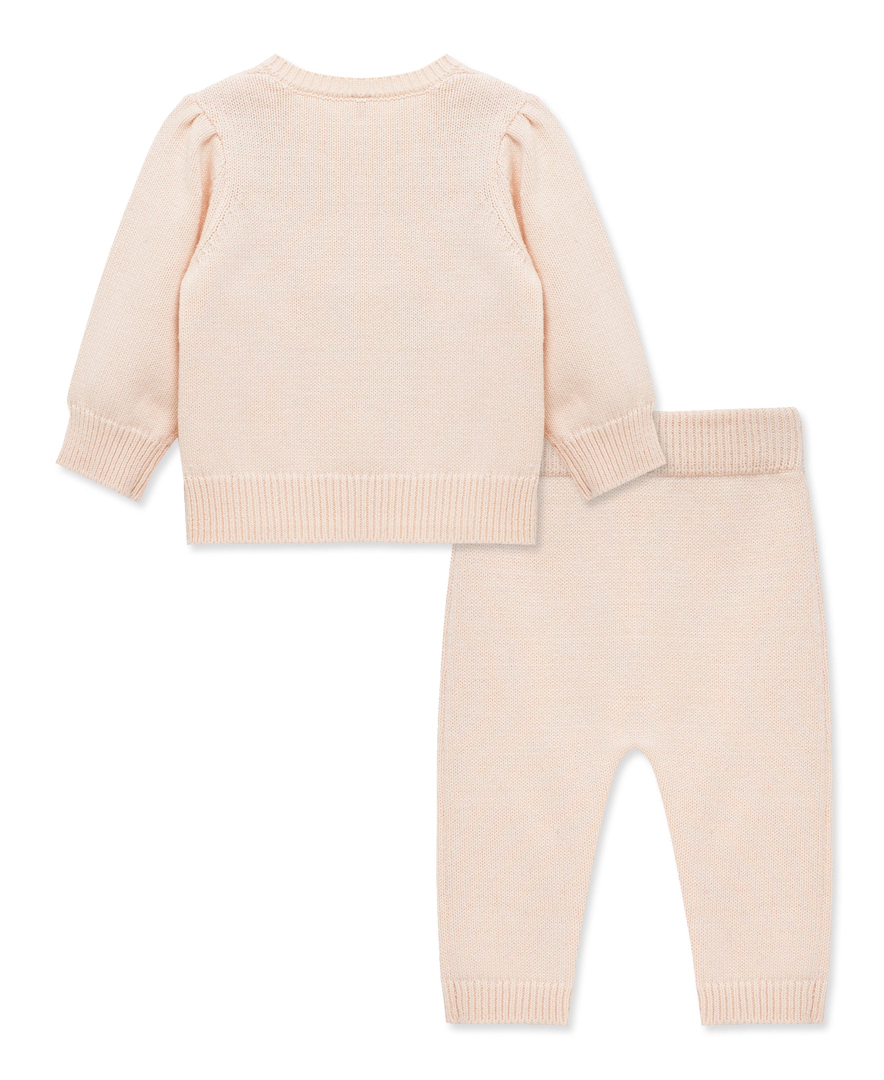Floral Swag Sweater Set (3M-9M) - Little Me