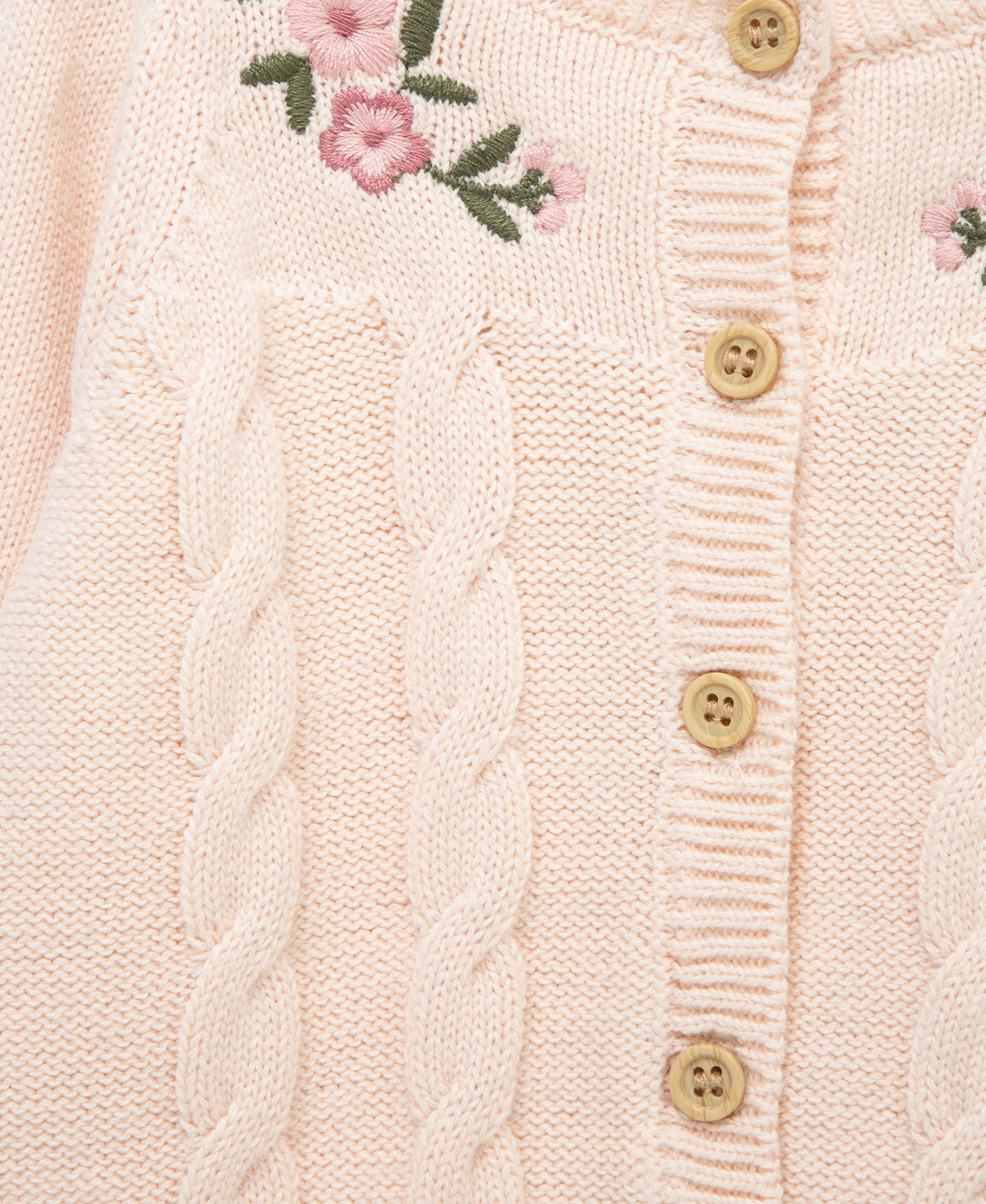 Floral Swag Sweater Set (3M-9M) - Little Me