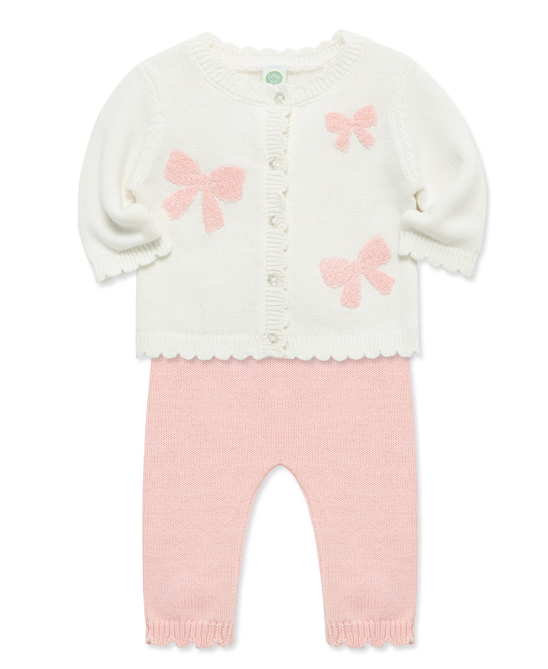 Bows Sweater Set (3M-9M) - Little Me