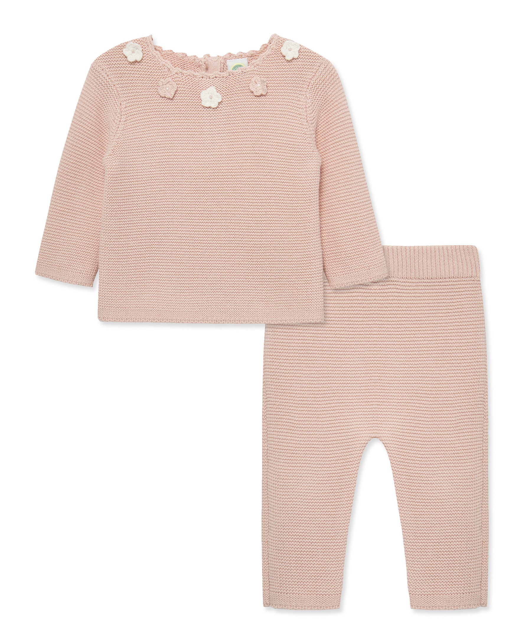 Crochet Sweater Set (3M-9M) - Little Me