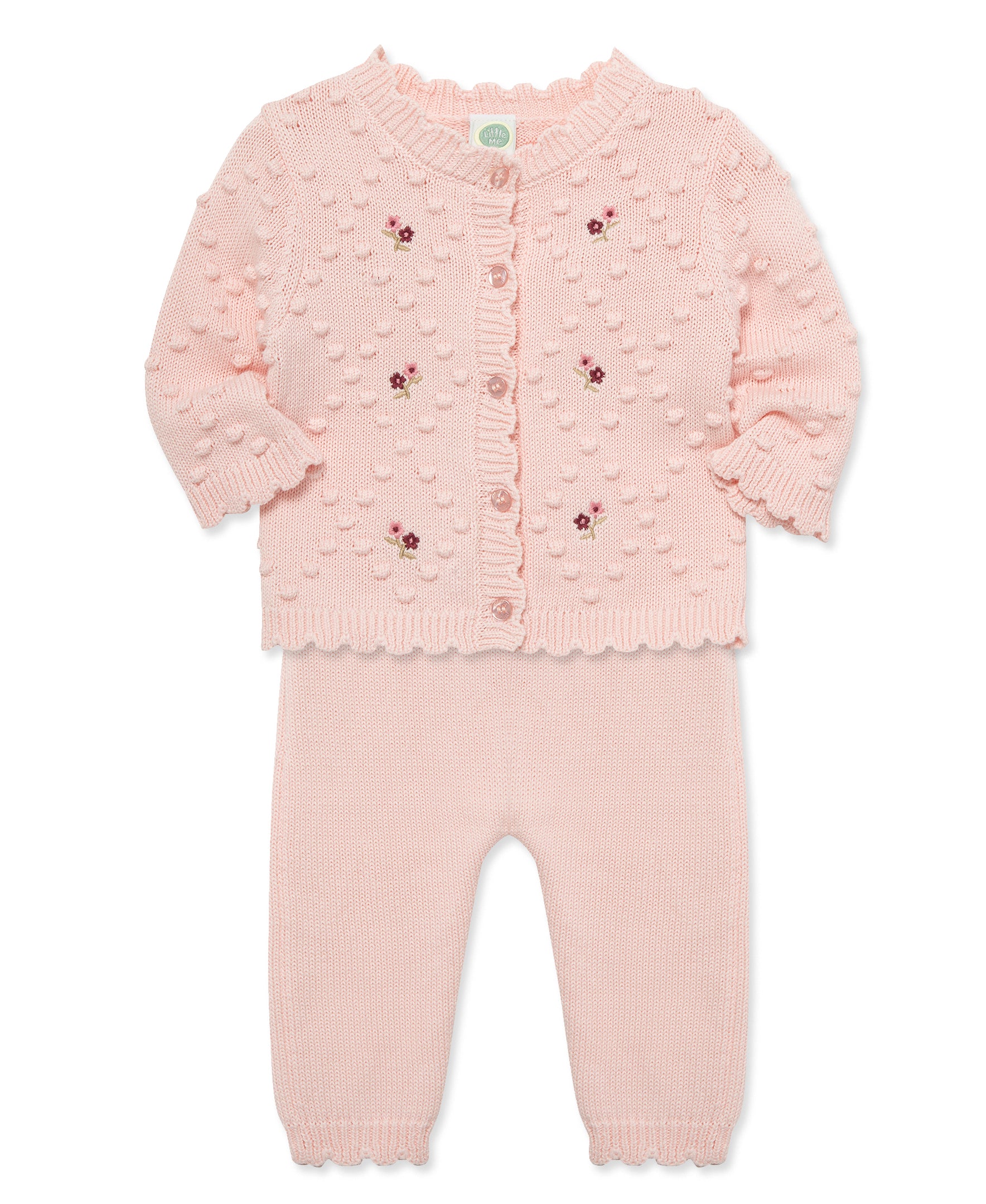 Posy Sweater Set (3M-9M) - Little Me