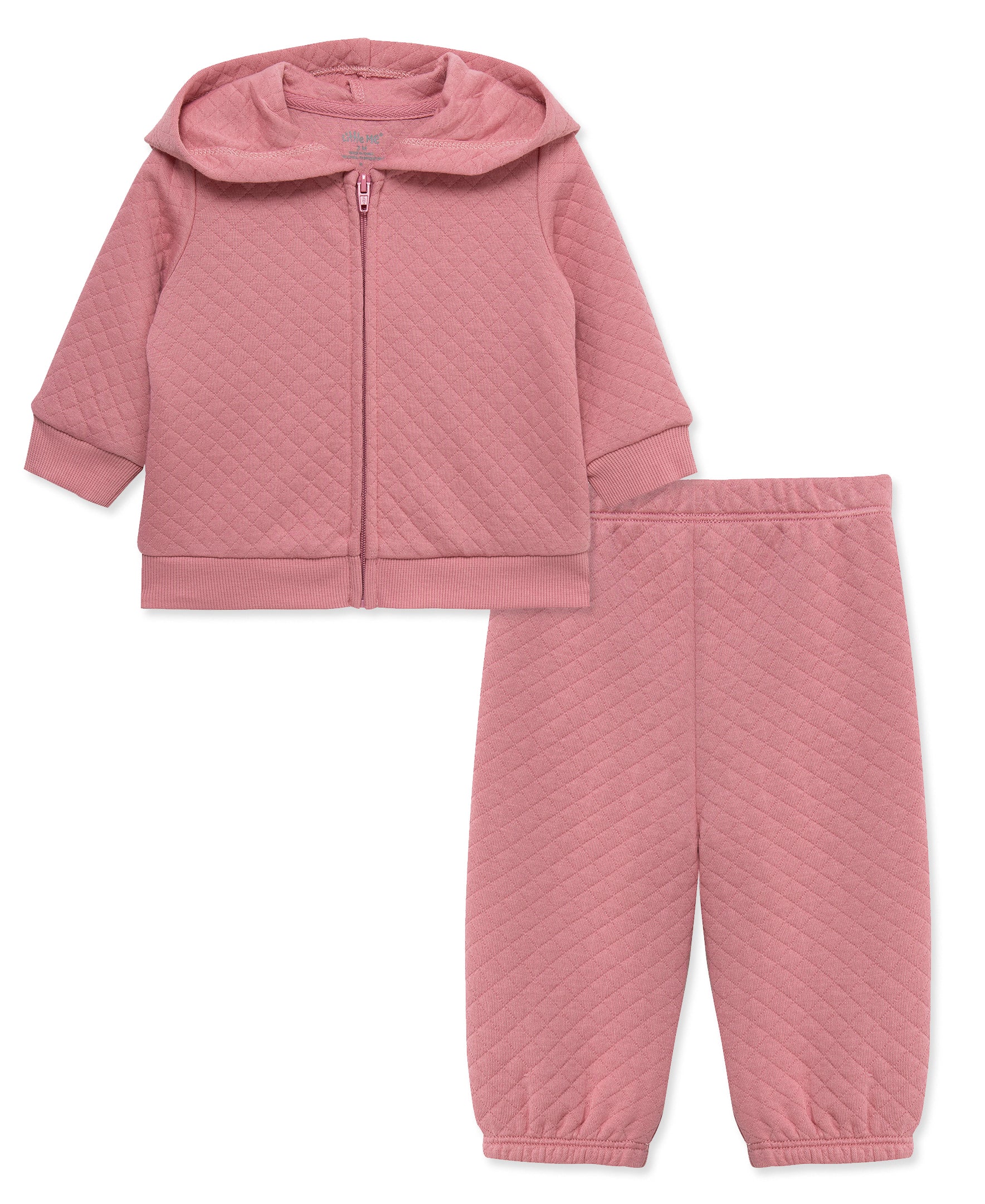 Rose Quilted Jacket Set - Little Me