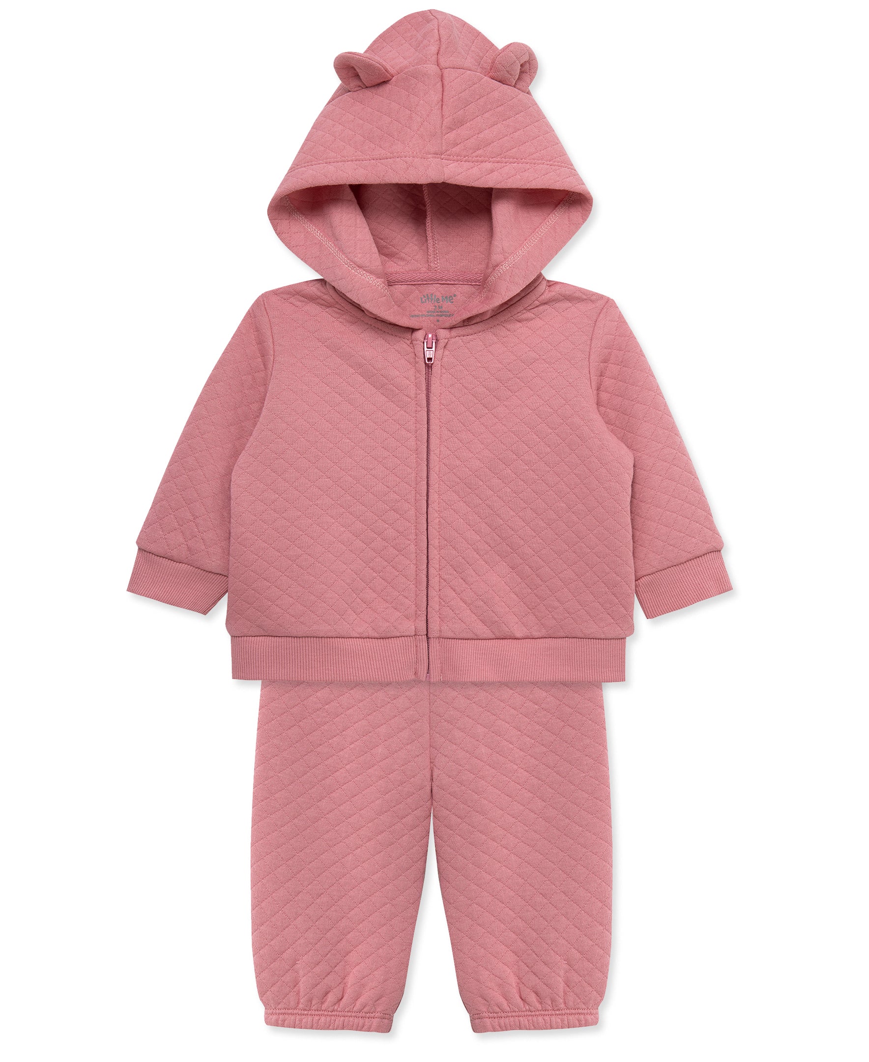Rose Quilted Jacket Set - Little Me