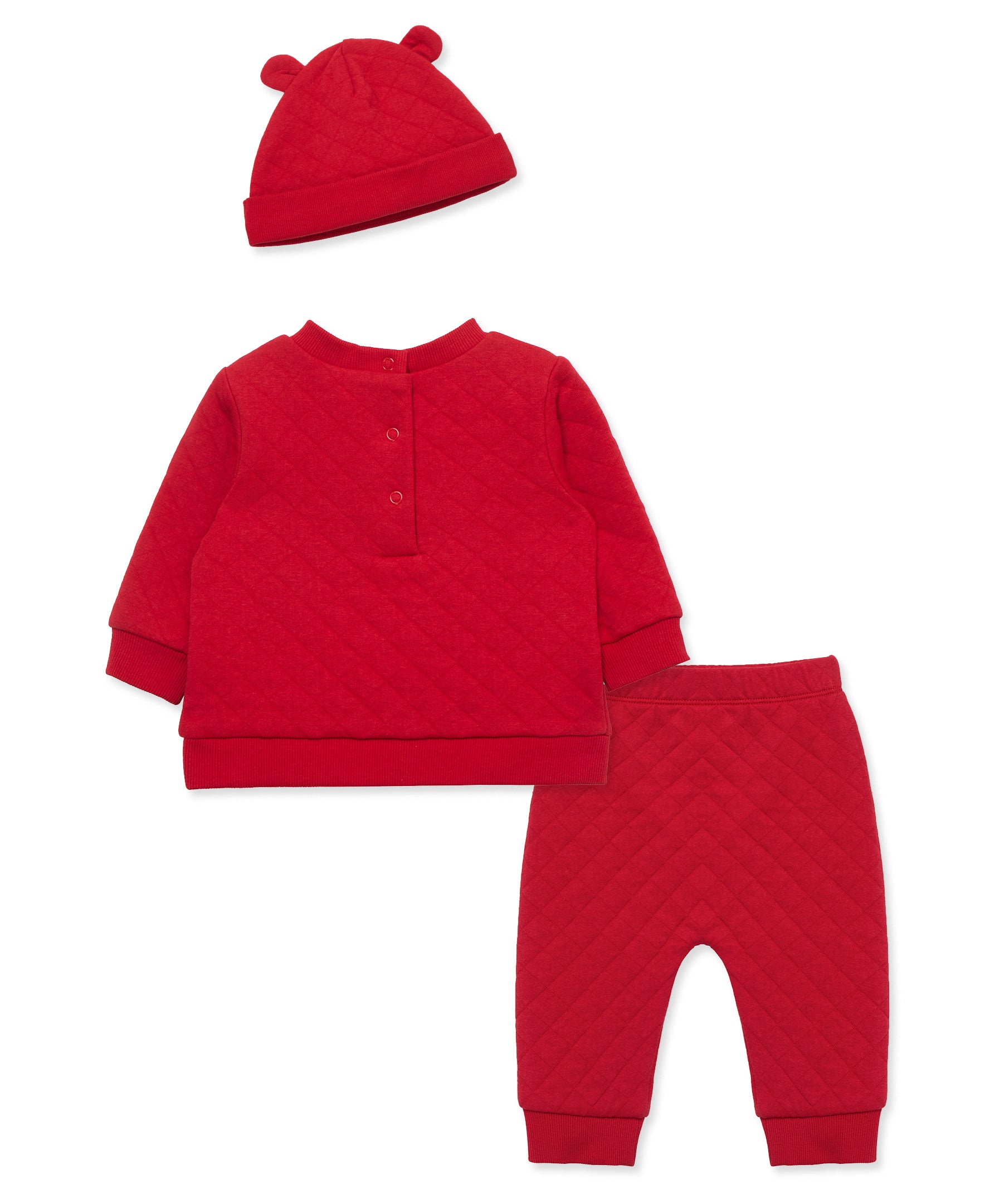 "My First Christmas" Holiday Bear Set (3M-12M) - Little Me