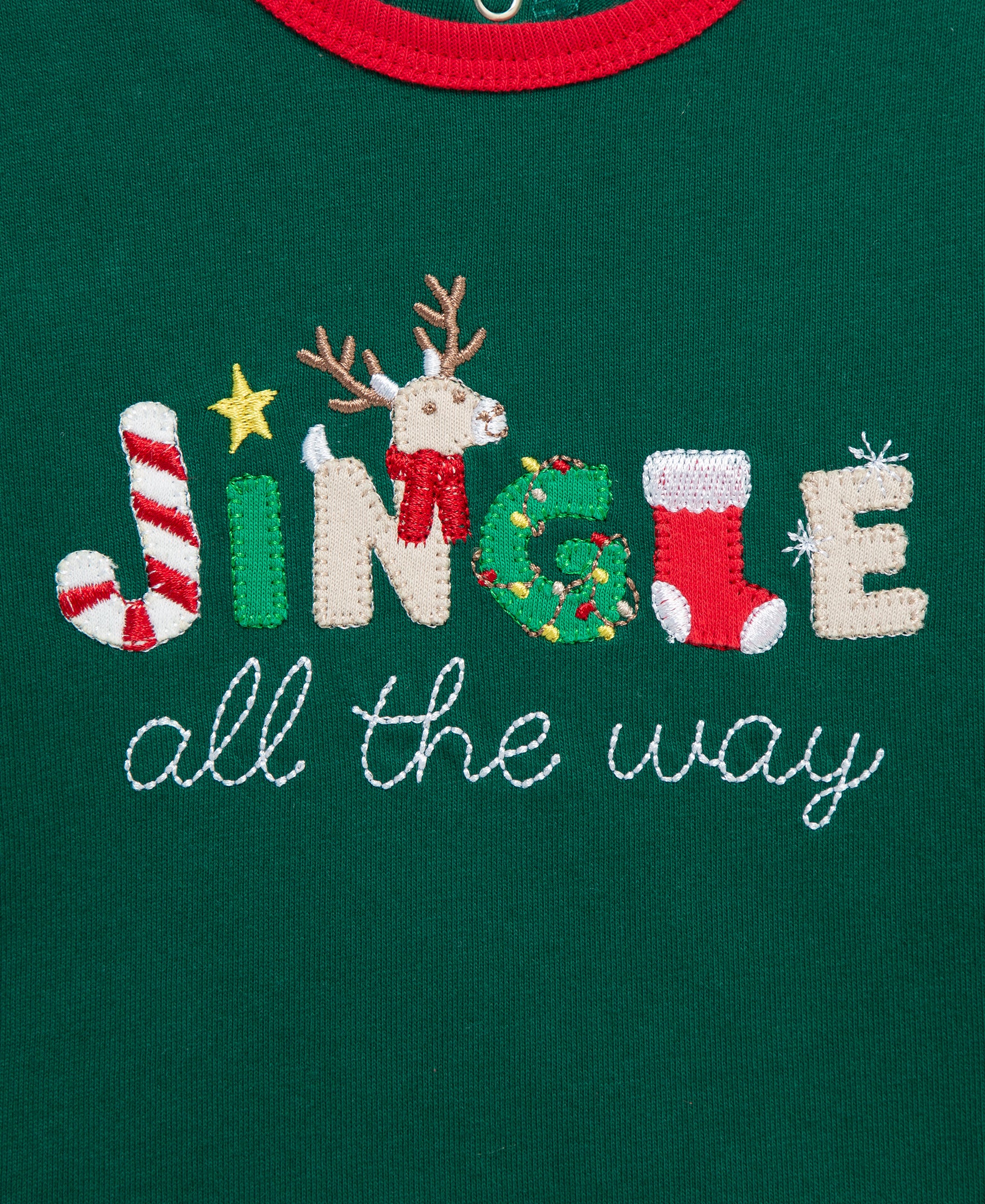 "Jingle all the way" Jogger Set (3M-12M) - Little Me