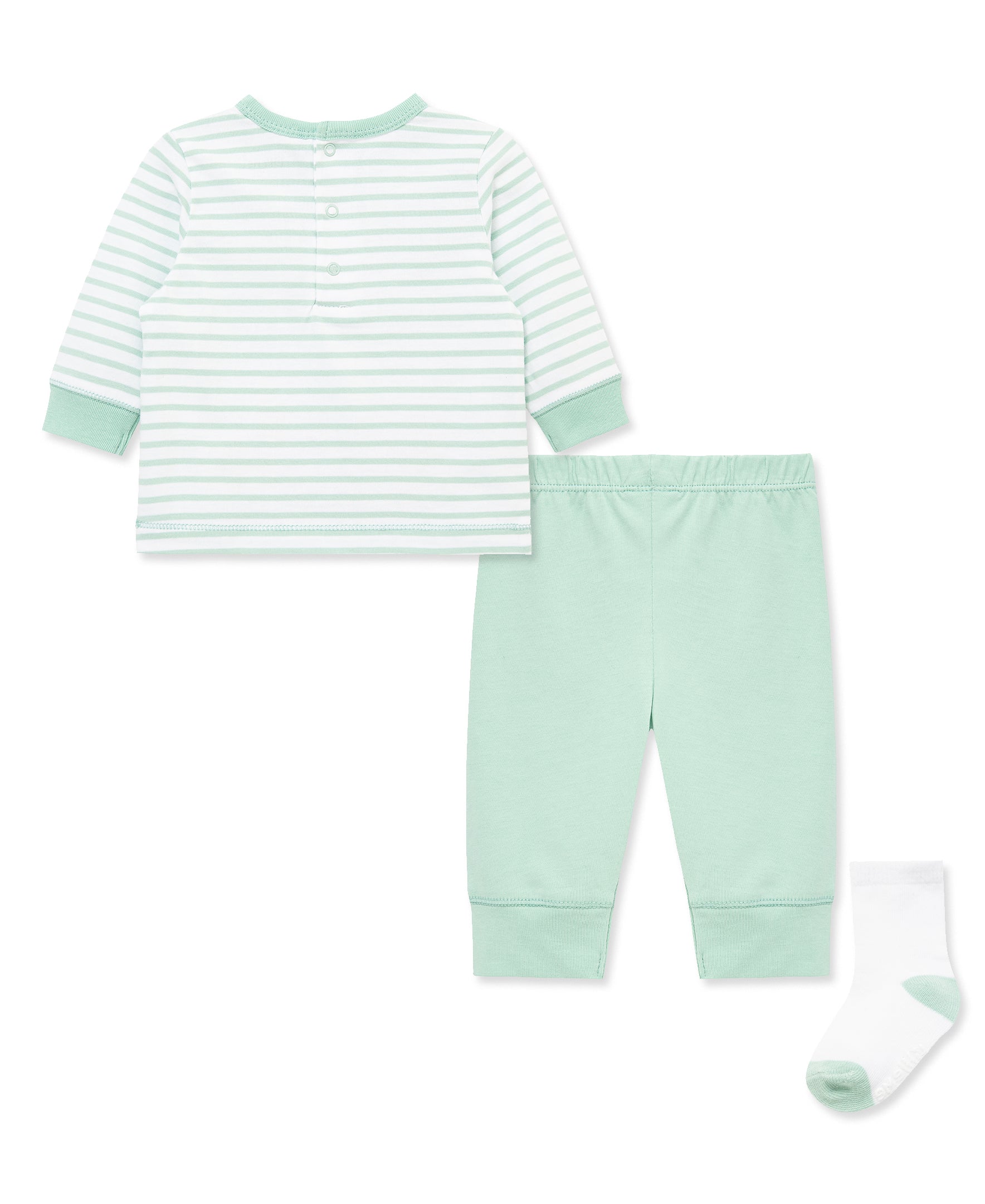 Safari Jogger & Sock Set (3M-12M) - Little Me
