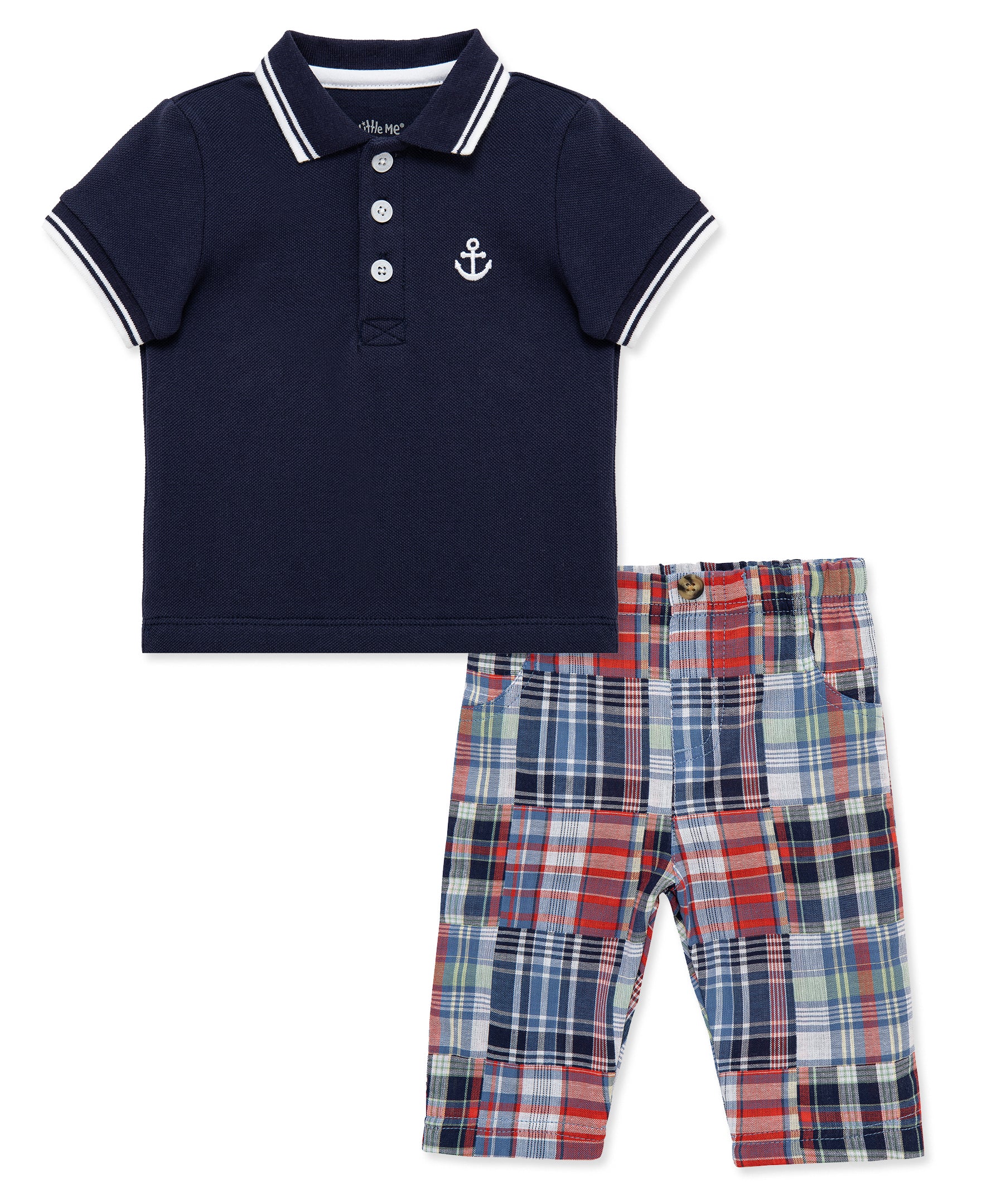 Anchor Polo & Pant Set - Little Me