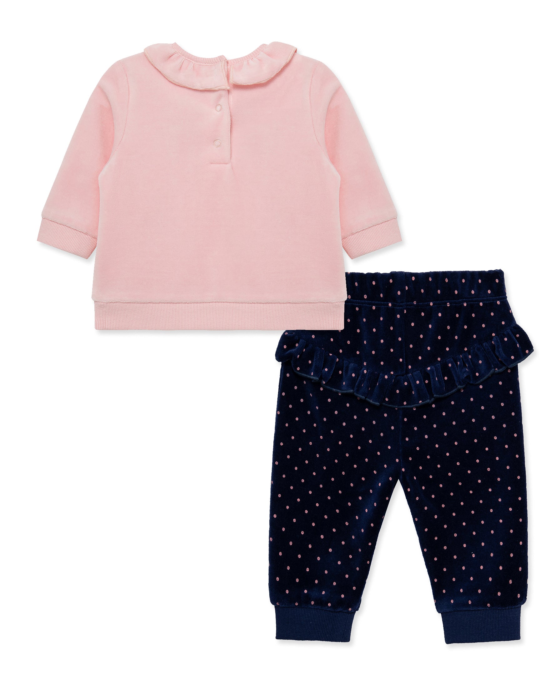 Chenille Velour Pant Set (3M-12M) - Little Me