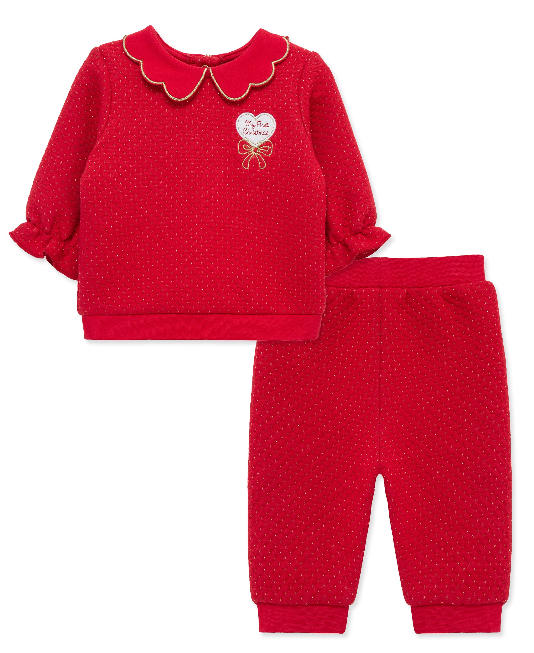 Festive Pant Set (3M-12M) - Little Me