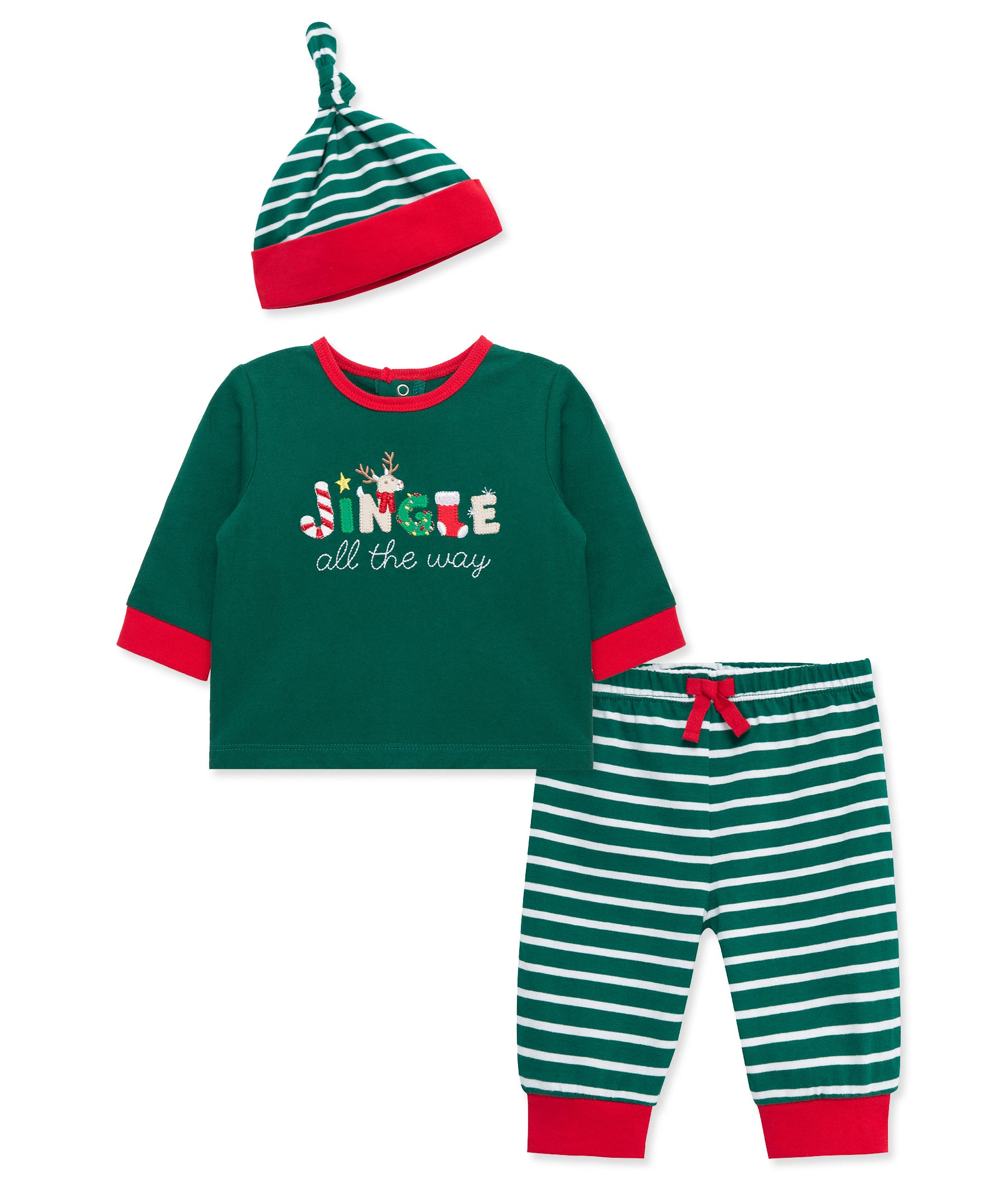 Jingle Jogger Set (3M-12M) - Little Me