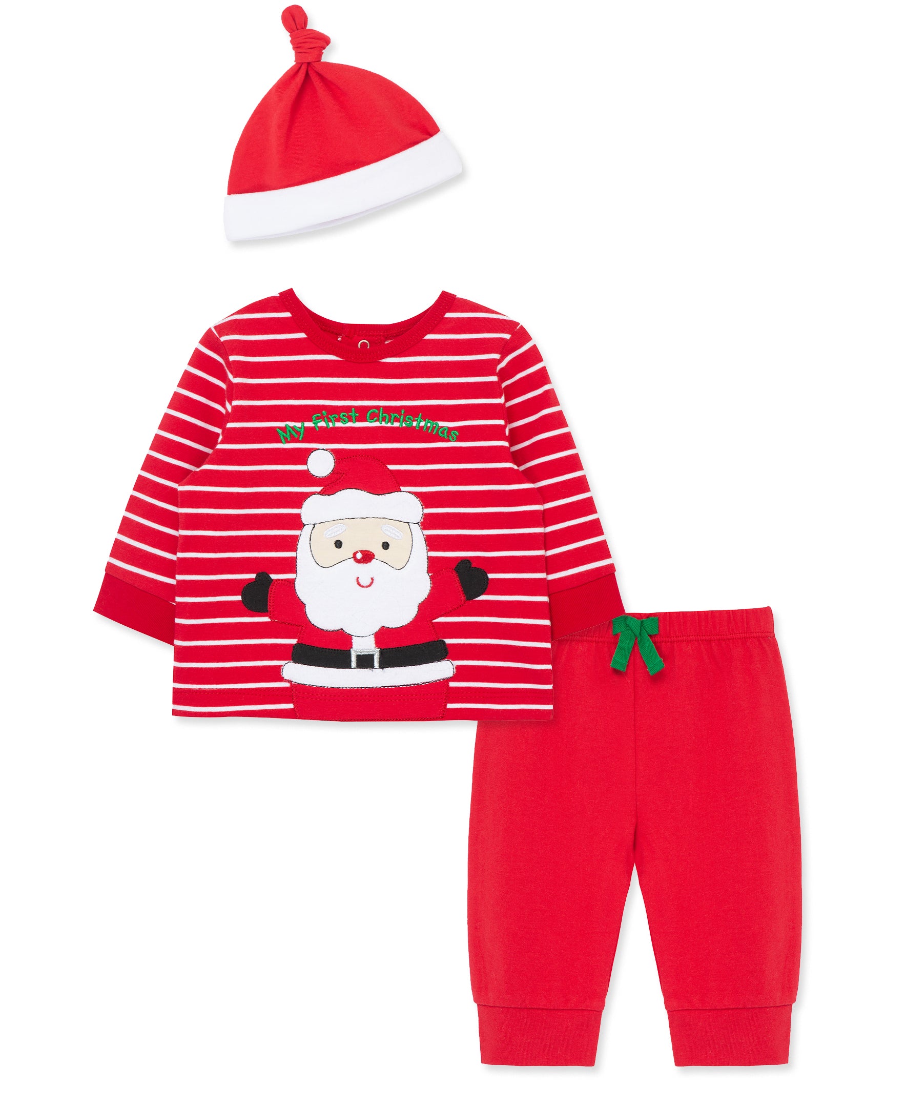 Santa Jogger Set (3M-12M) - Little Me