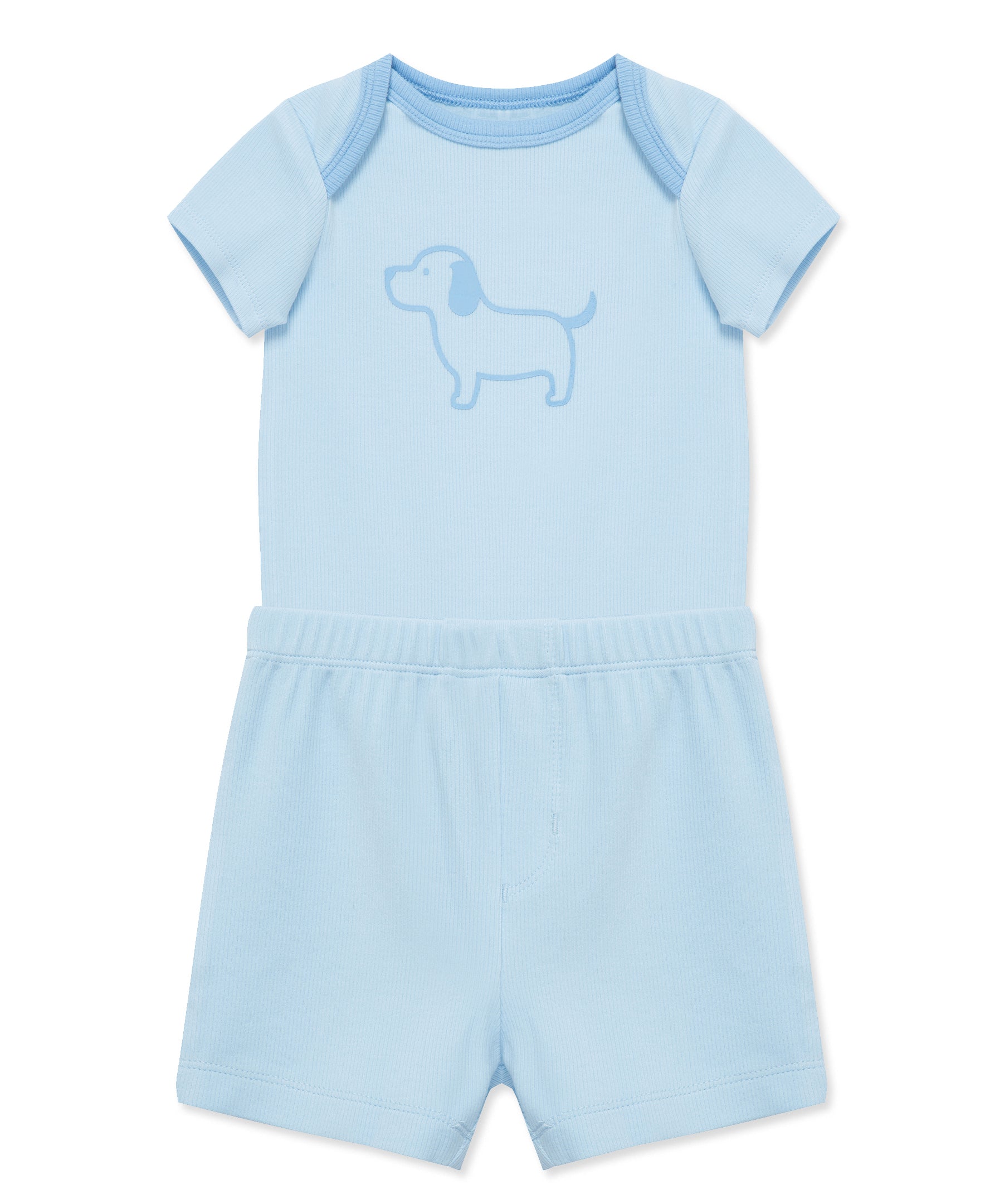 Puppy Bodysuit & Short Set - Little Me