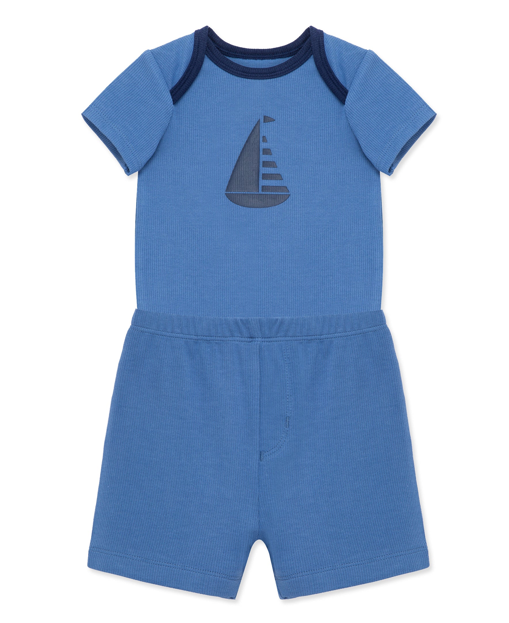 Sailboat Bodysuit & Short Set - Little Me