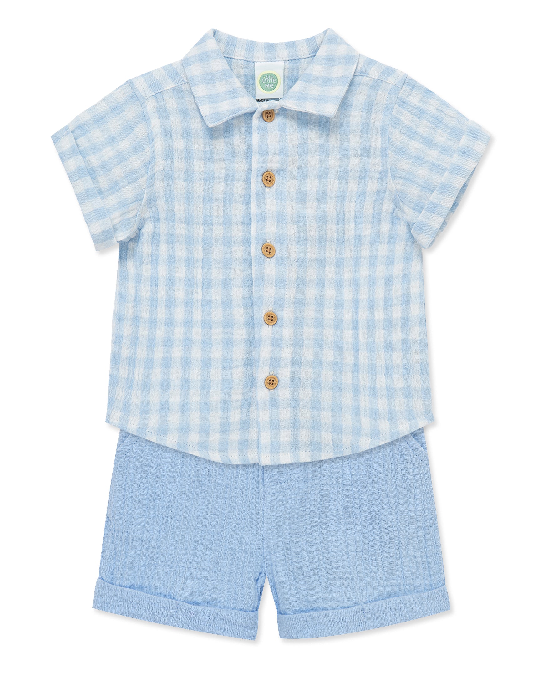 Check Gauze Short Set