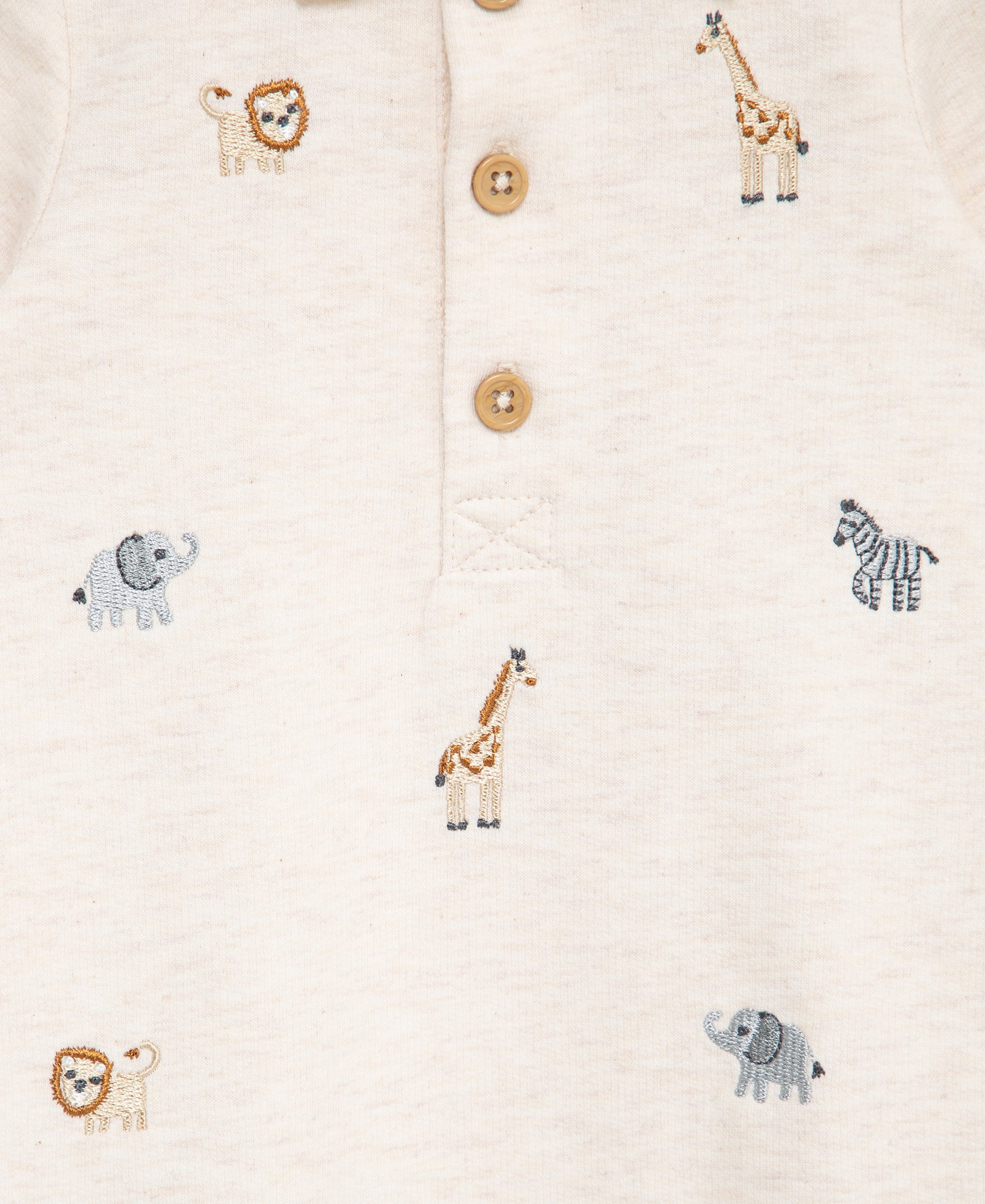 Safari Coverall & Sock Set (3M-12M) - Little Me