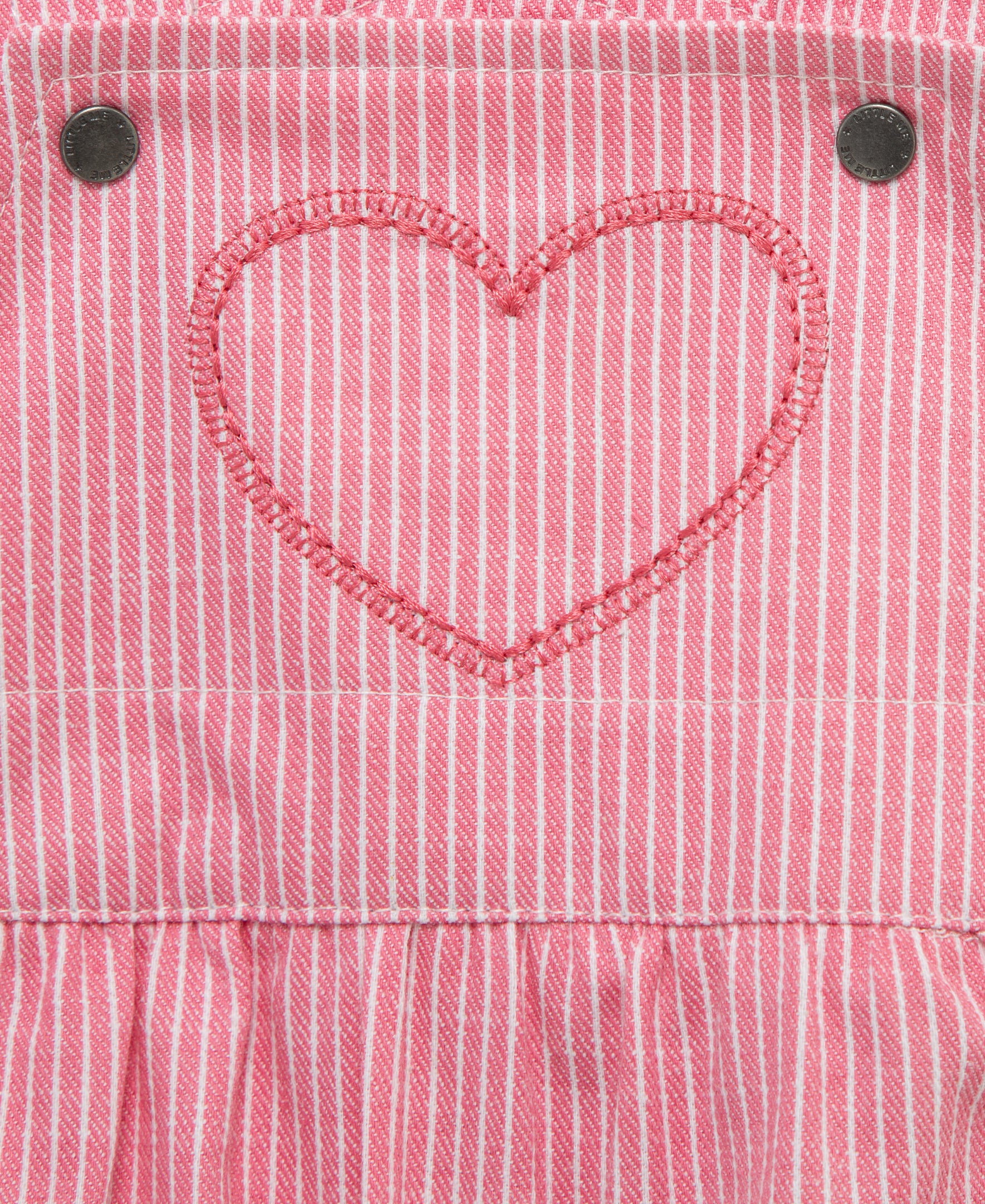 Heart Overall set (3M-12M) - Little Me