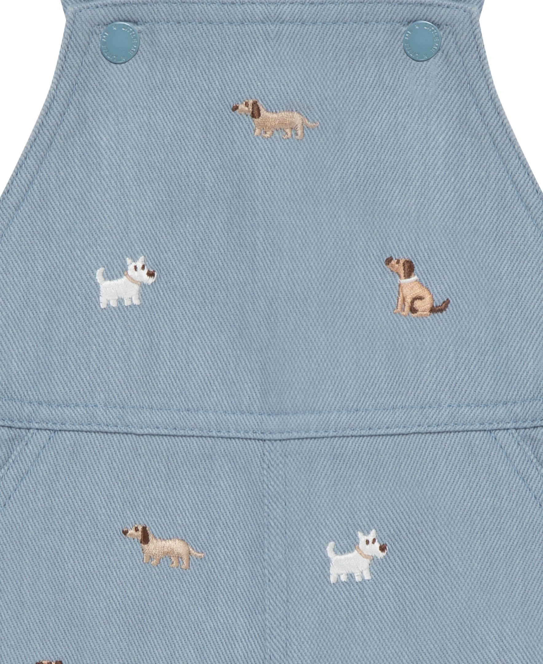 Doggies Overall Set (3M-12M) - Little Me