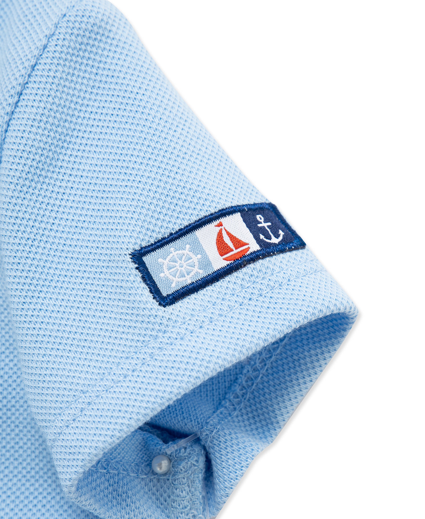 Sailboat Woven Shortall Set (12M-24M) - Little Me