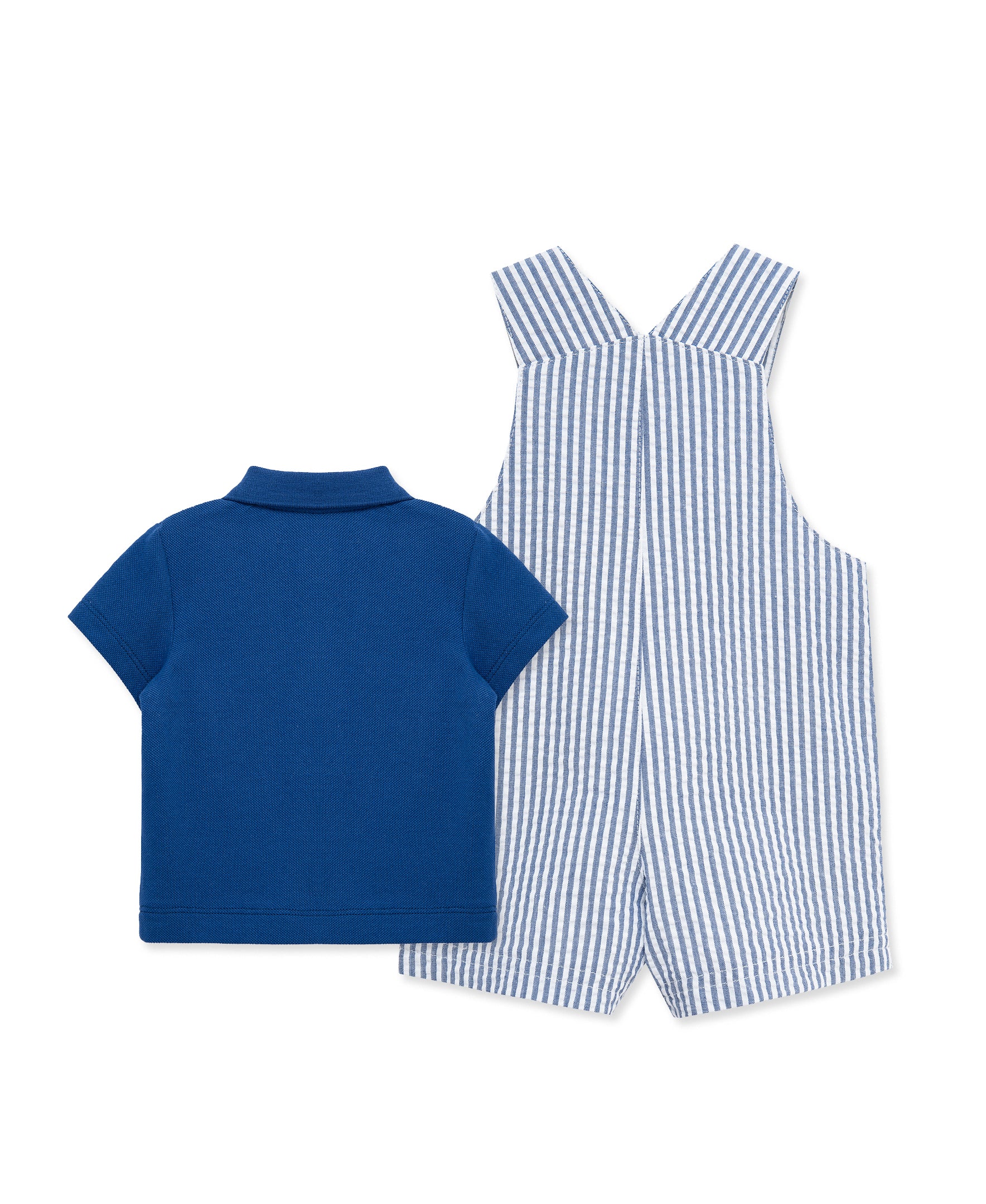 Baseball Woven Shortall Set (12M-24M) - Little Me