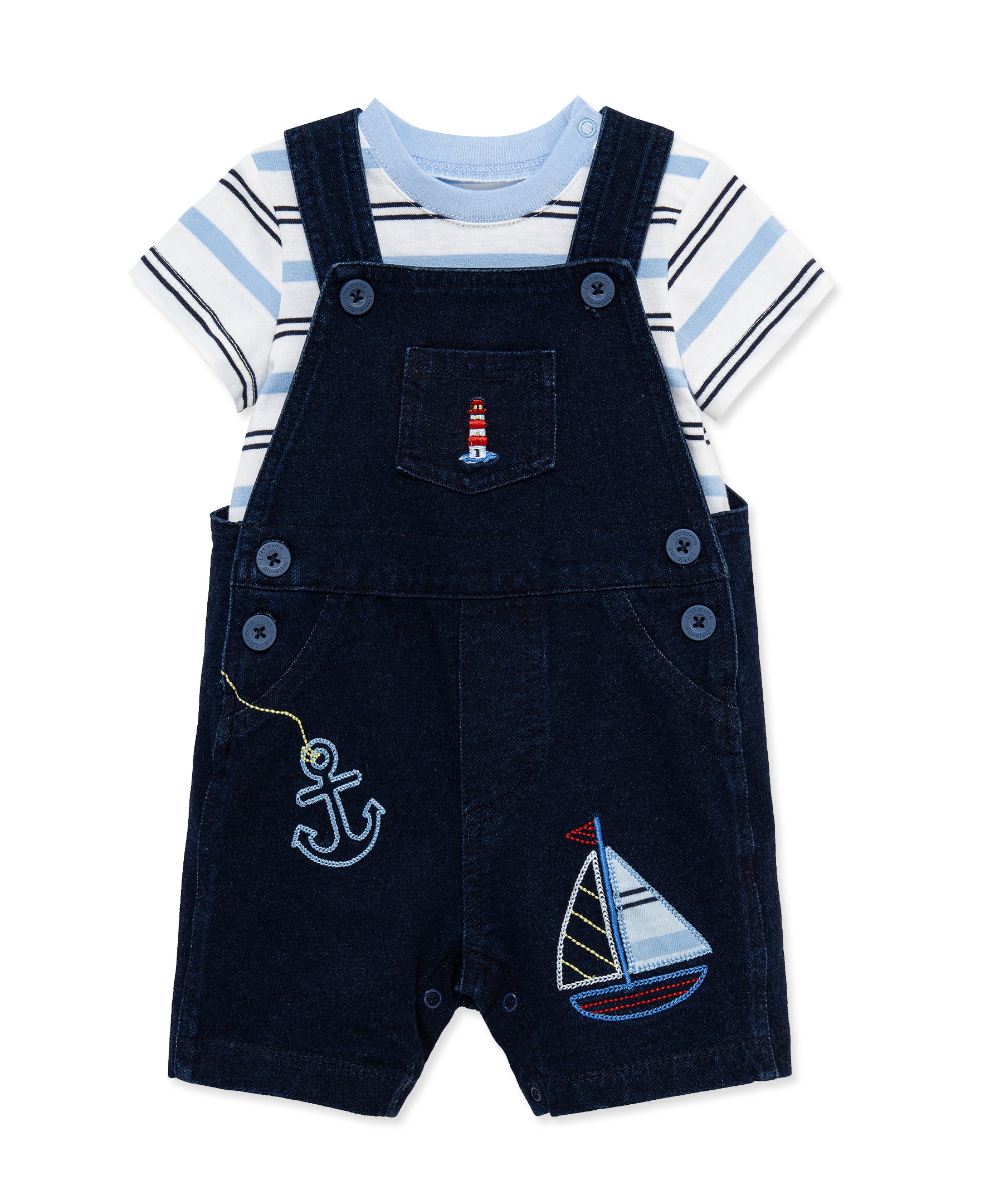 Nautical Shortall Set (12M-24M) - Little Me