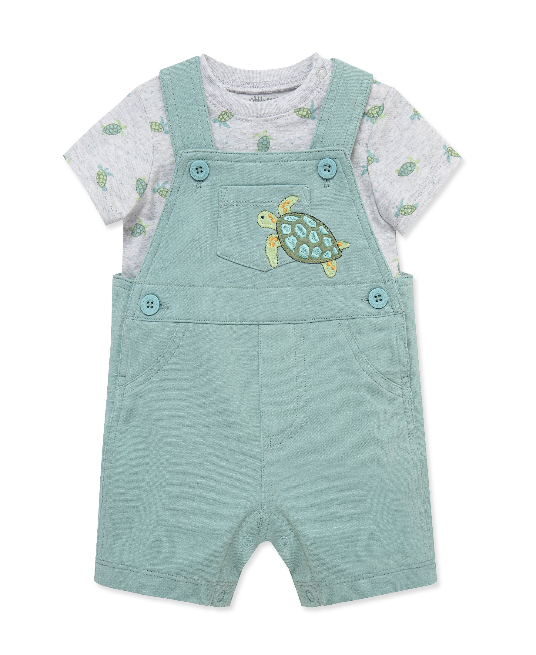 Turtle Shortall Set (3M-12M)