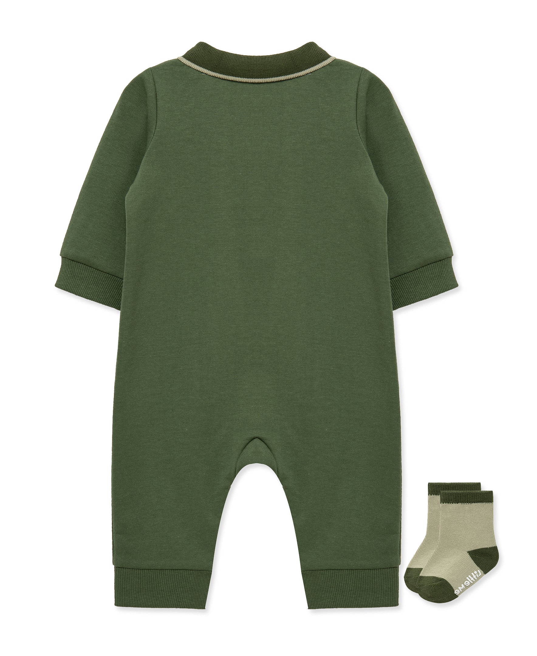 Dinos Coverall & Socks - Little Me