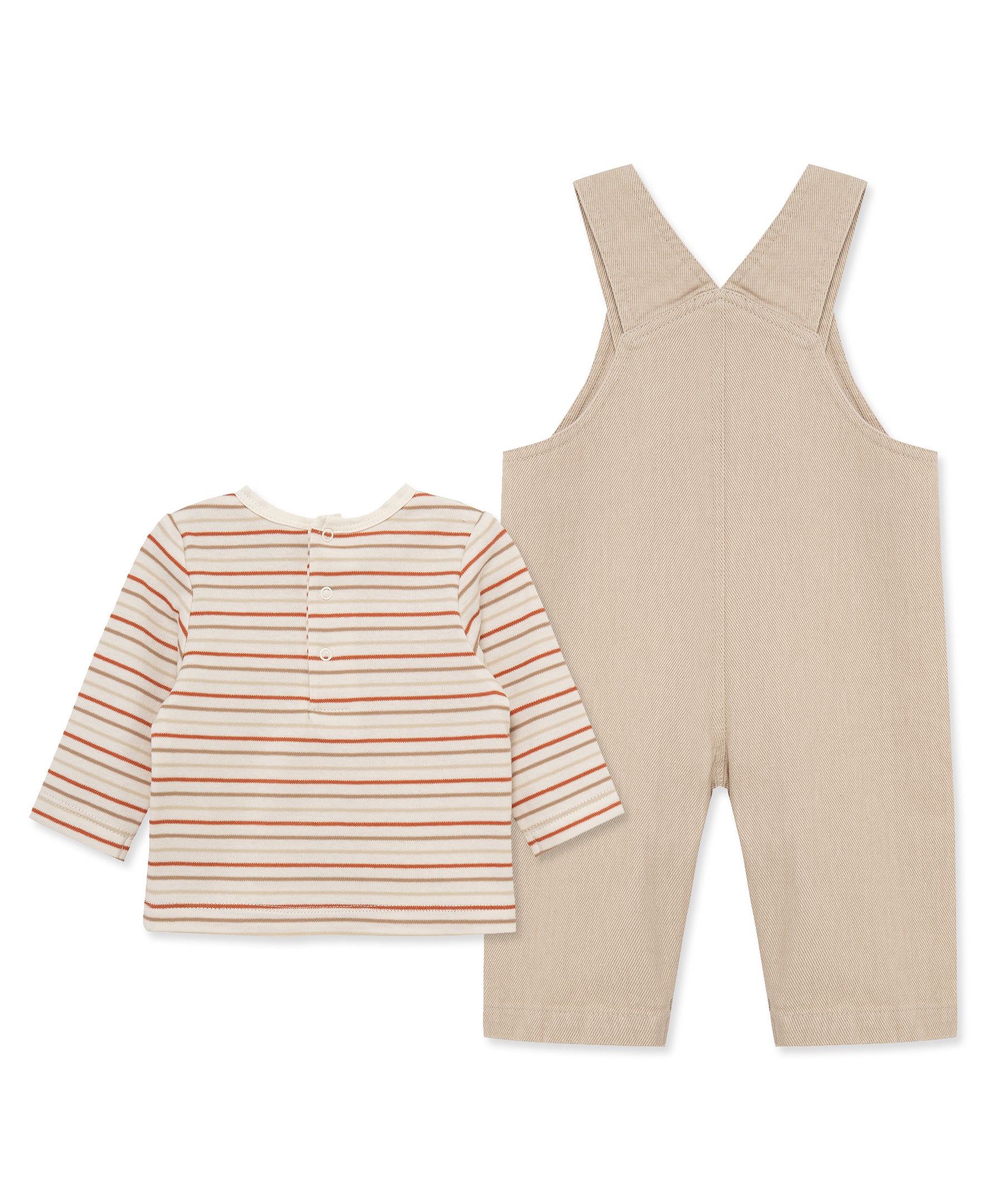 Safari Woven Overall Set (3M-12M) - Little Me