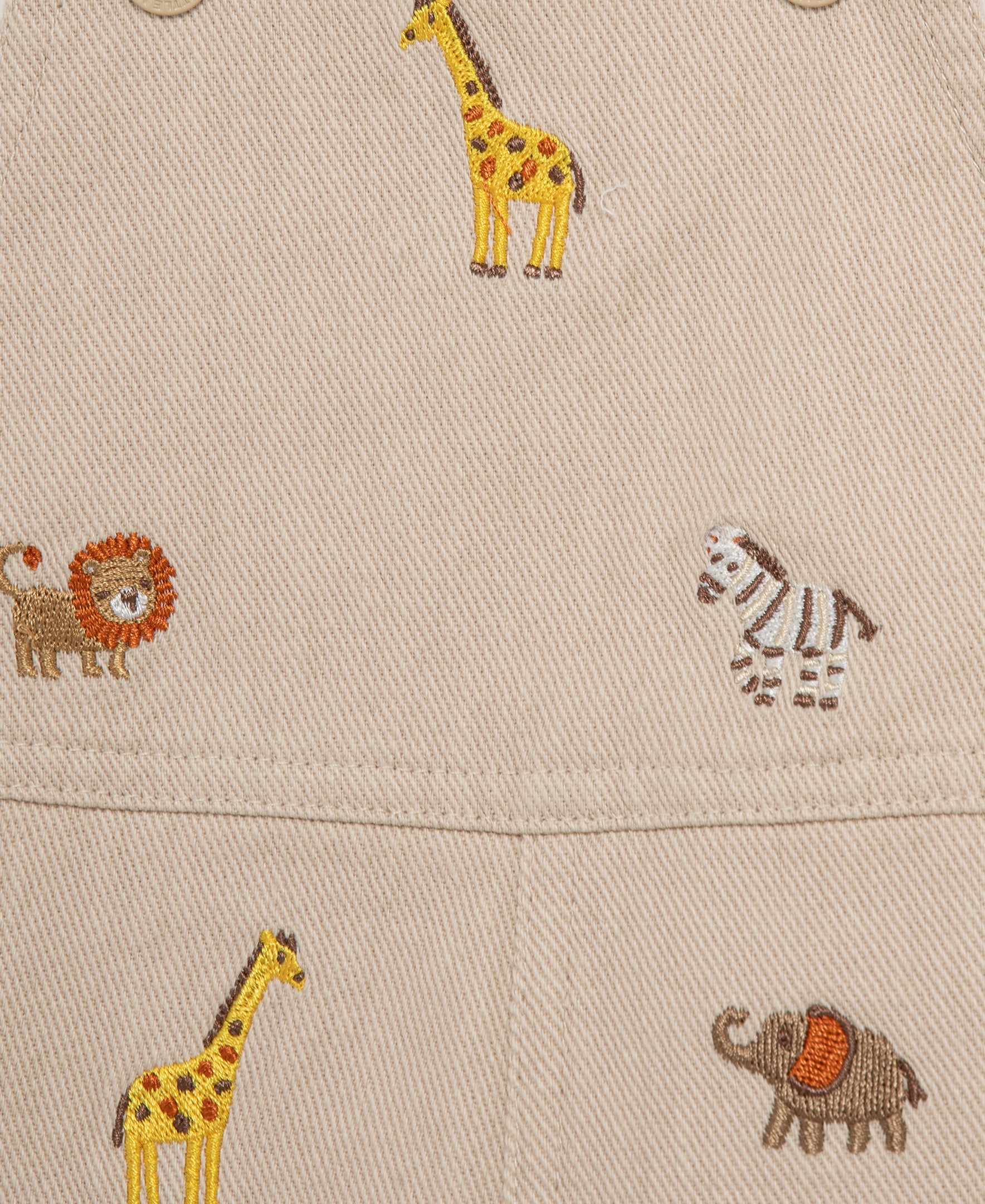 Safari Woven Overall Set (3M-12M) - Little Me
