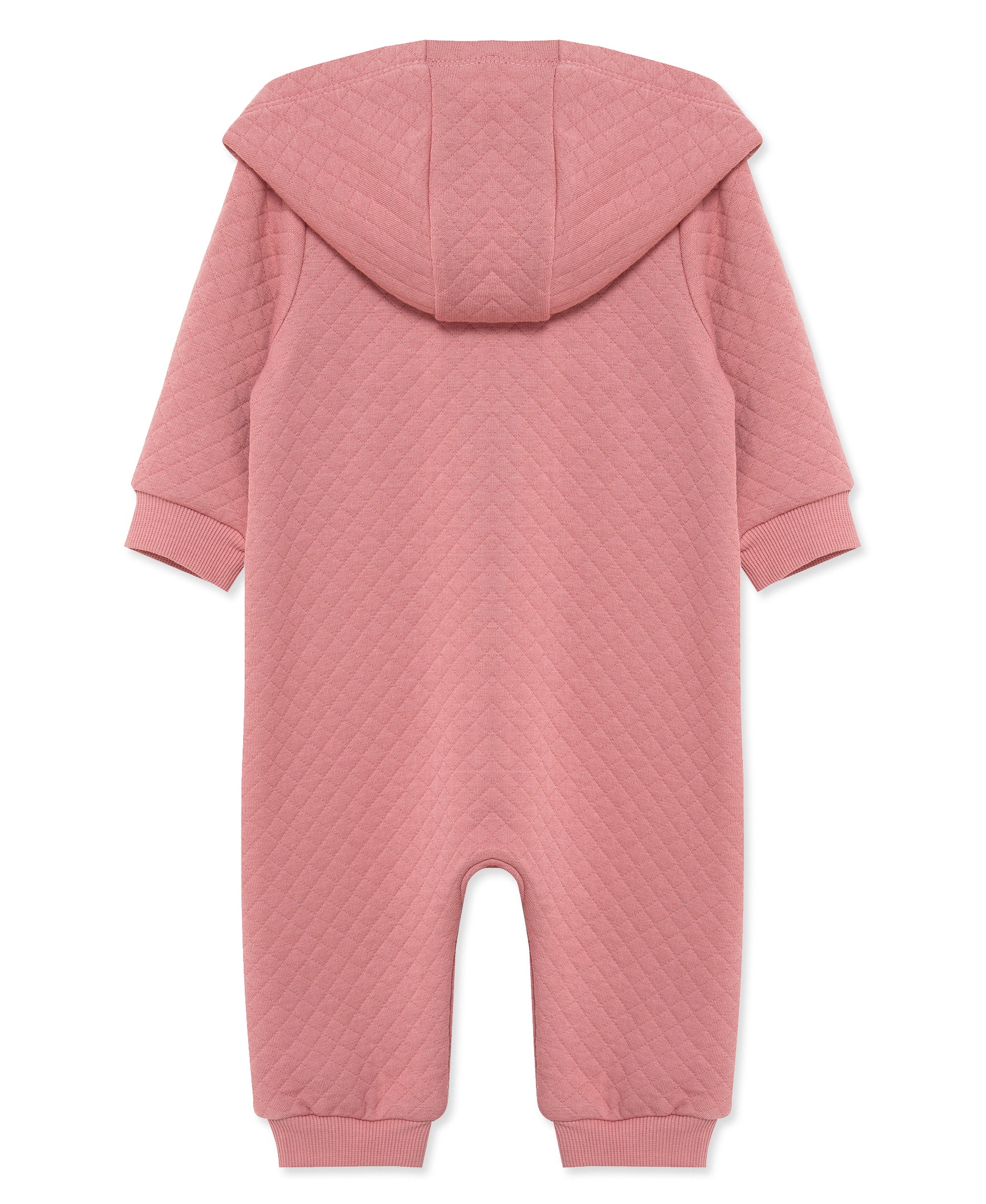 Rose Quilted Hooded Coverall - Little Me