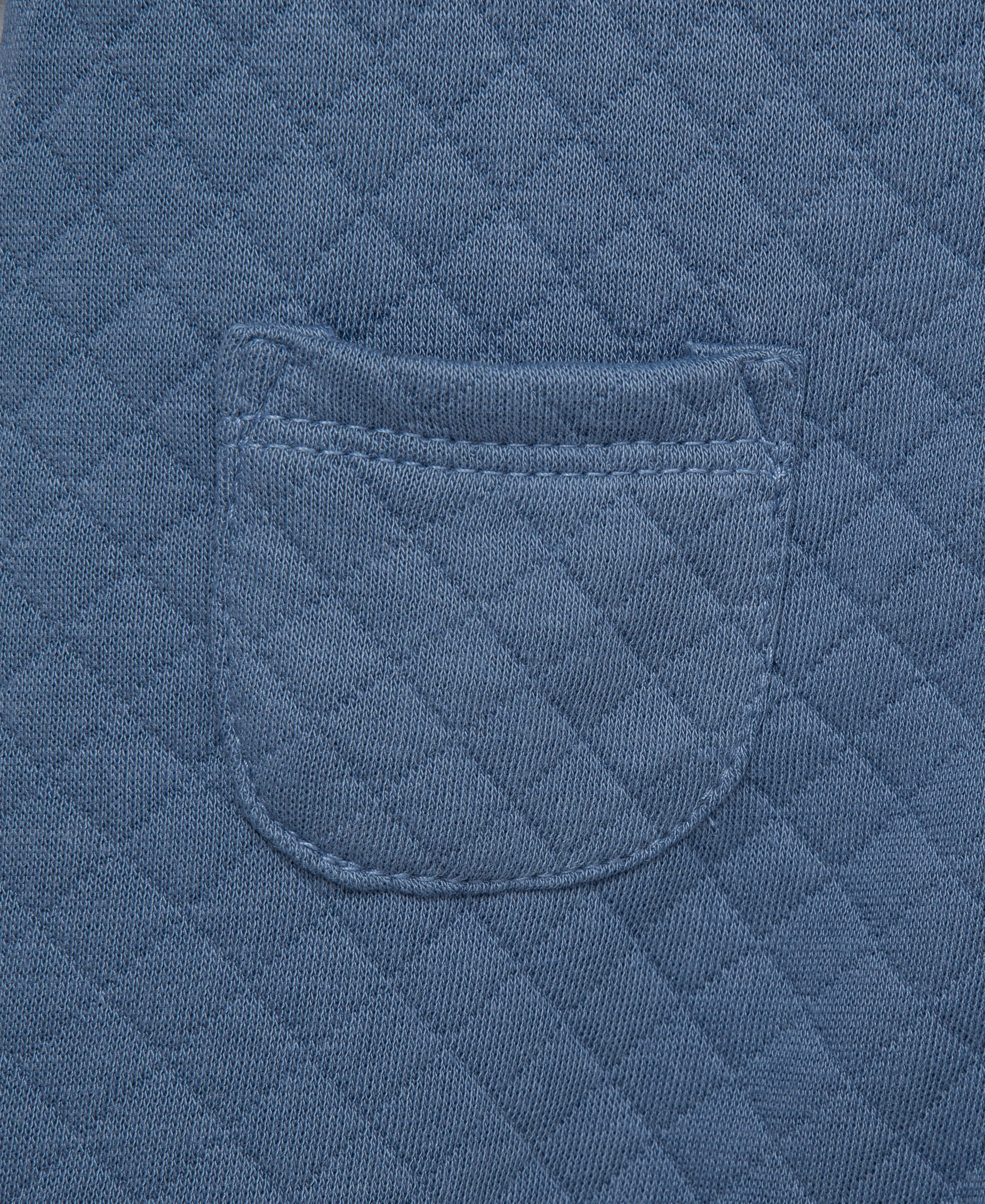 Navy Quilted Hooded Coverall - Little Me